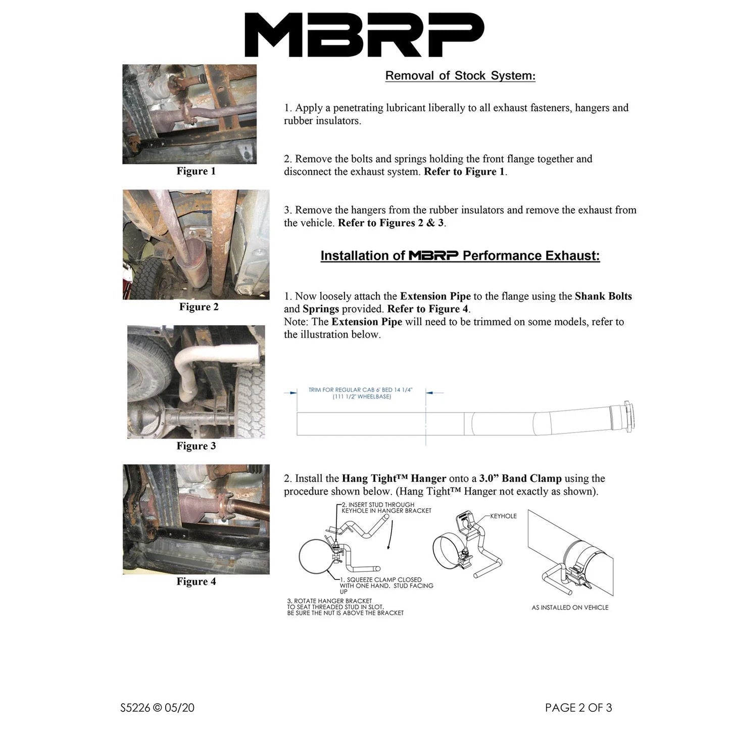 MBRP 98-11 Ford Ranger 3.0/4.0L Cat Back Single Side T409 Exhaust