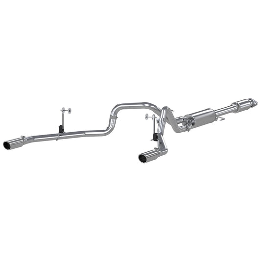 MBRP 2015 Ford F-150 5.0L 3in Cat Back Dual Split Rear Exit AL Exhaust System