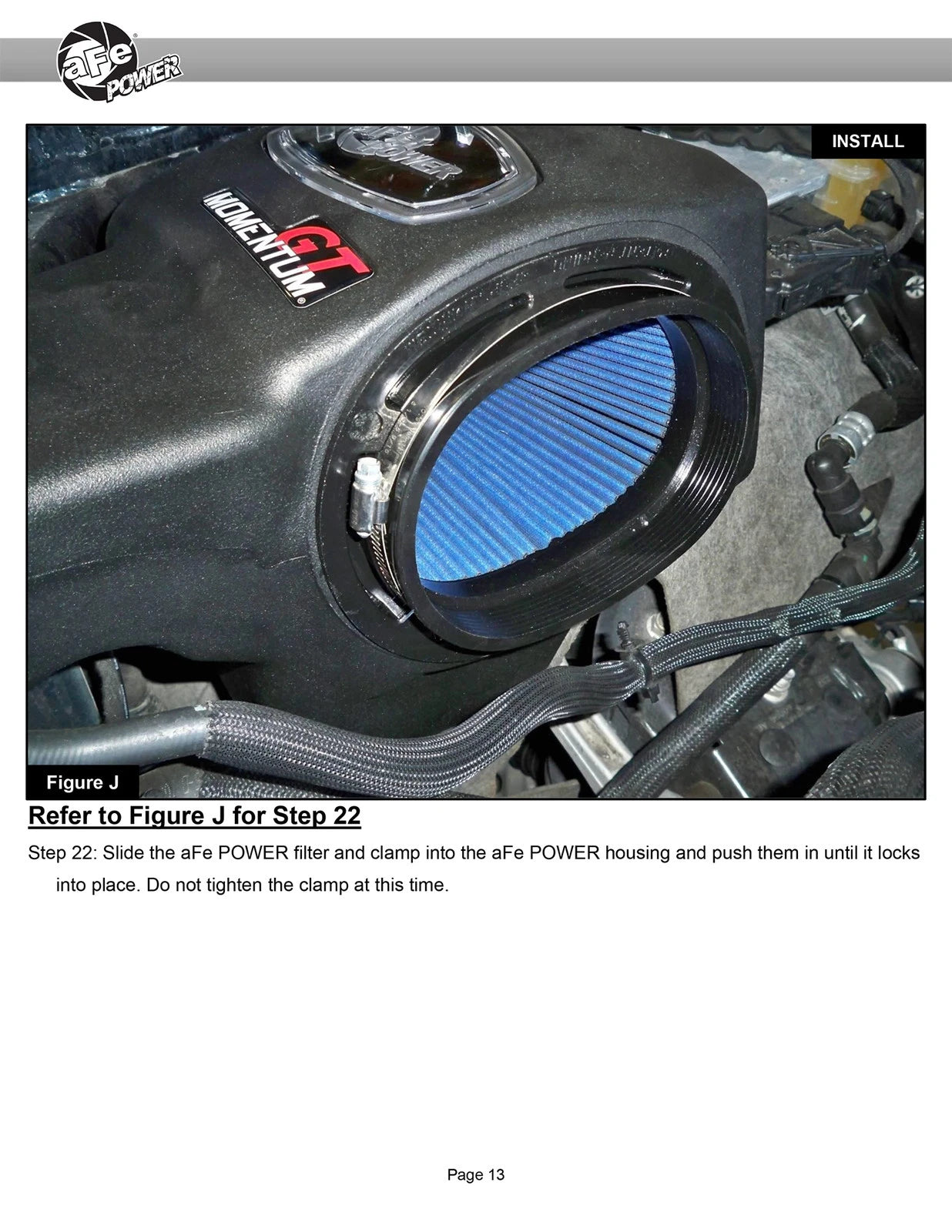 aFe Momentum GT Cold Air Intake System w/ Pro DRY S Filter Ford Bronco 2021 V6-2.7L (tt)