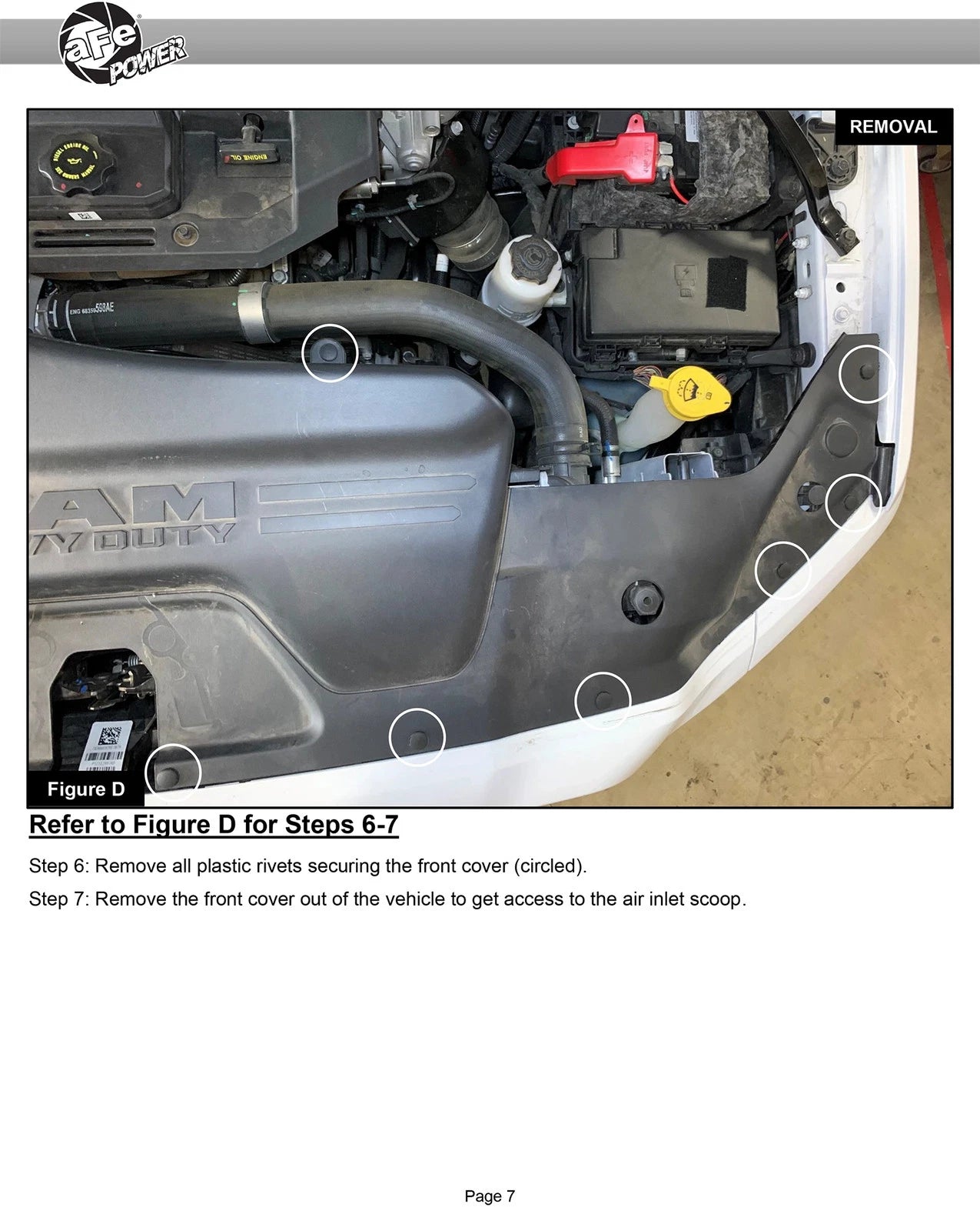 aFe POWER Momentum HD Cold Air Intake System w/ Pro Dry S Media 19-20 RAM Diesel Trucks L6-6.7L (td)