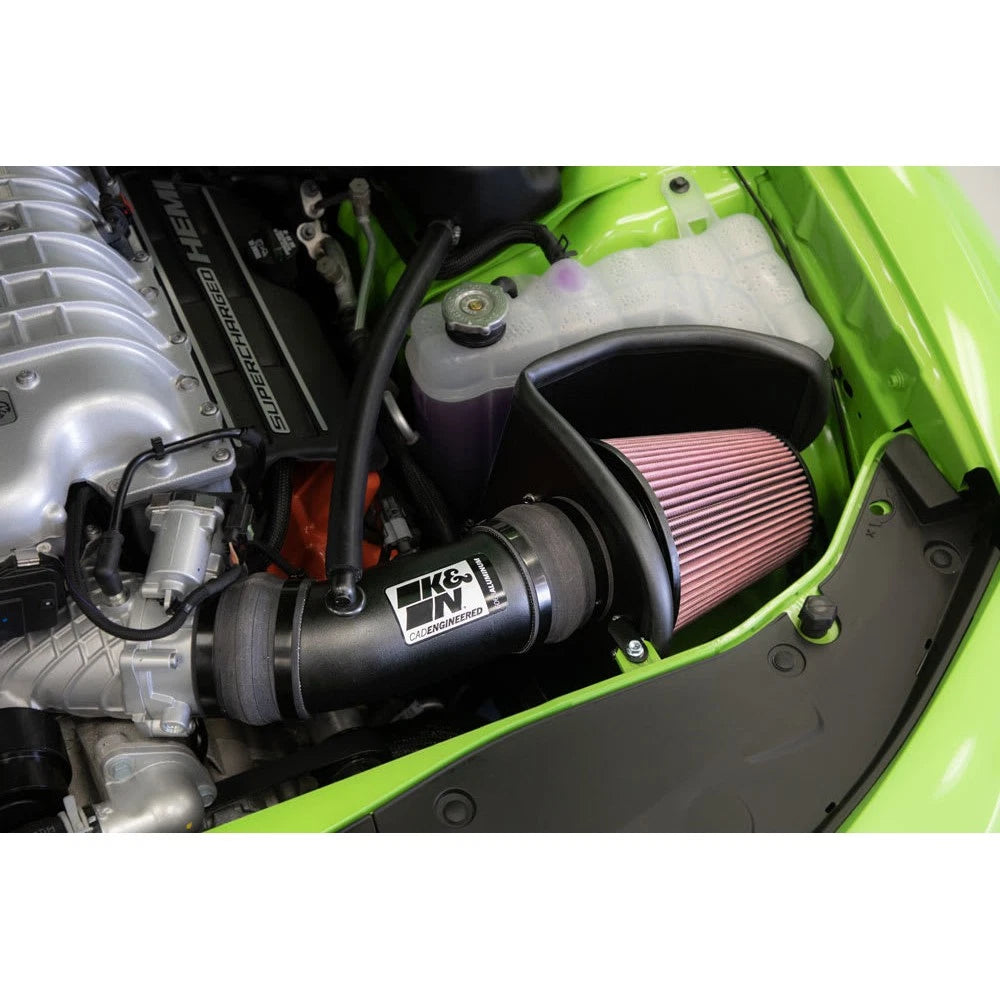 K&N 2017 Dodge Challenger Hellcat SC V8-6.2L F/l Typhoon Air Intake