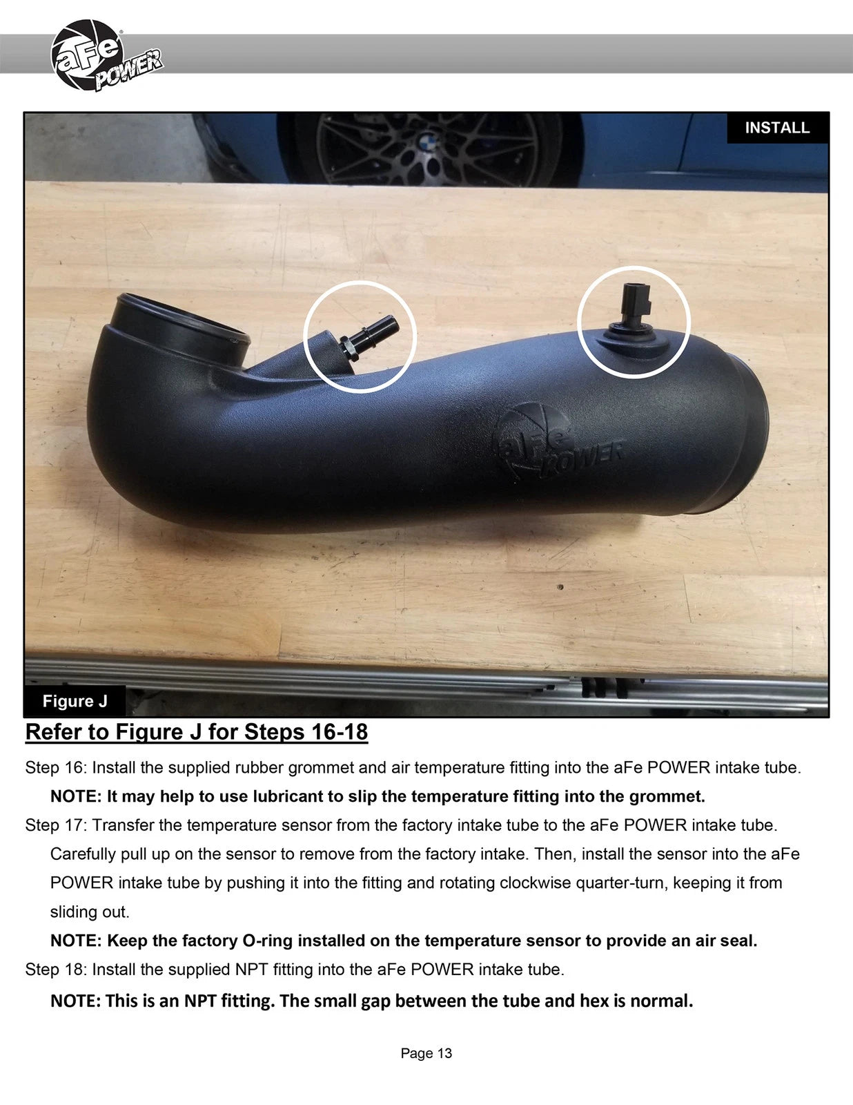 aFe 21-22 Jeep Grand Cherokee L (WL) HEMI V8 5.7L Momentum GT Cold Air Intake System w/Pro 5R Filter