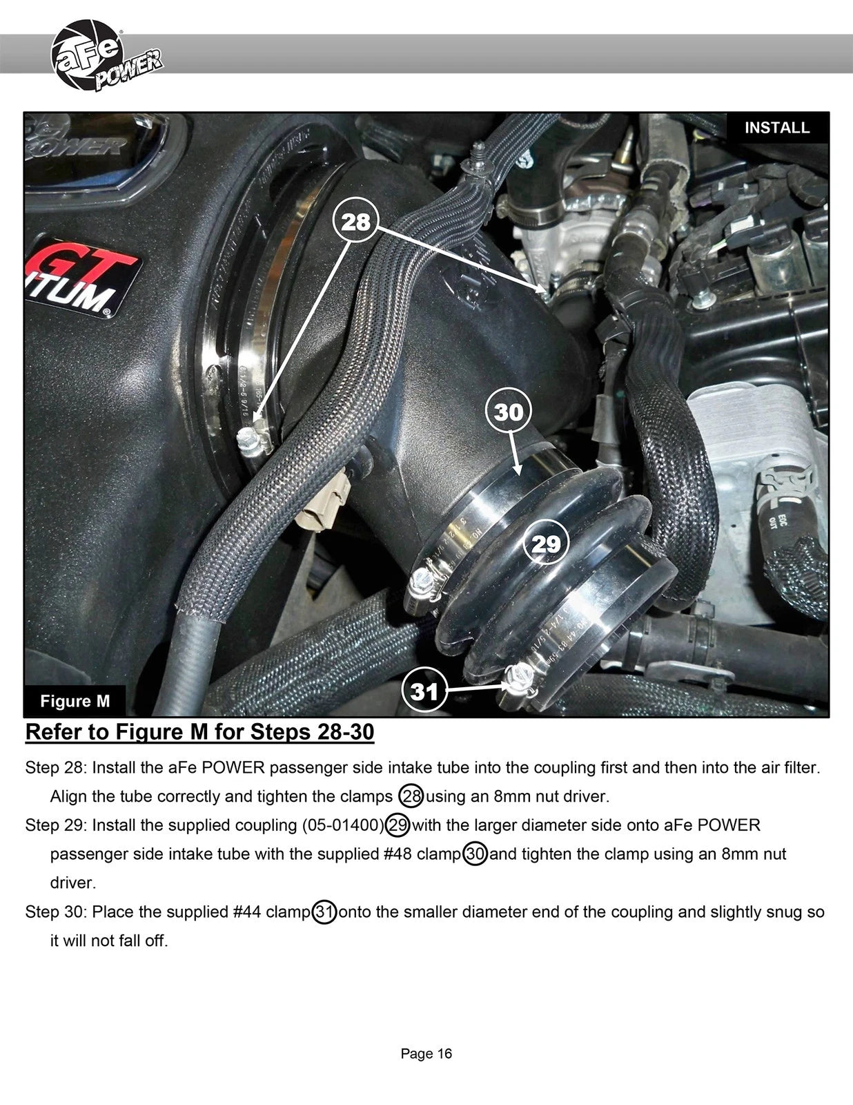 aFe Momentum GT Cold Air Intake System w/ Pro DRY S Filter Ford Bronco 2021 V6-2.7L (tt)