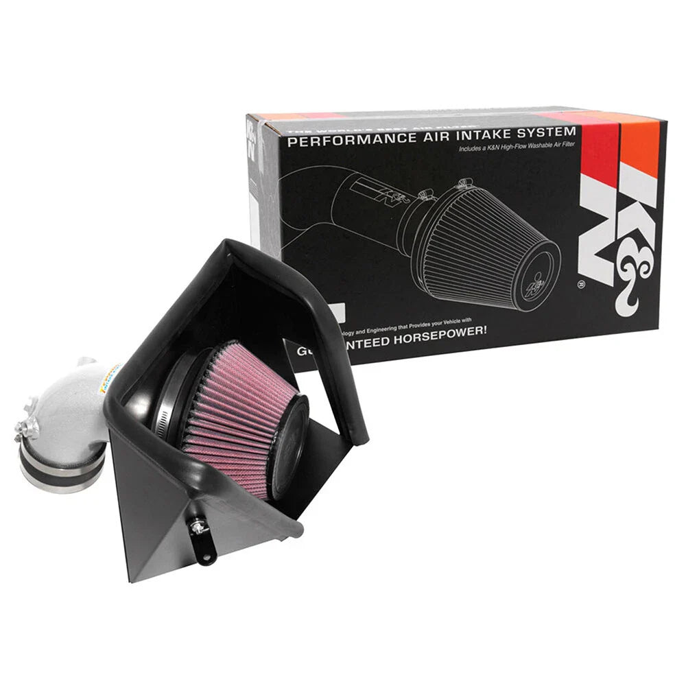 K&N 2018 Kia Stinger L4-2.0L F/I Silver Typhoon Short Ram Intake