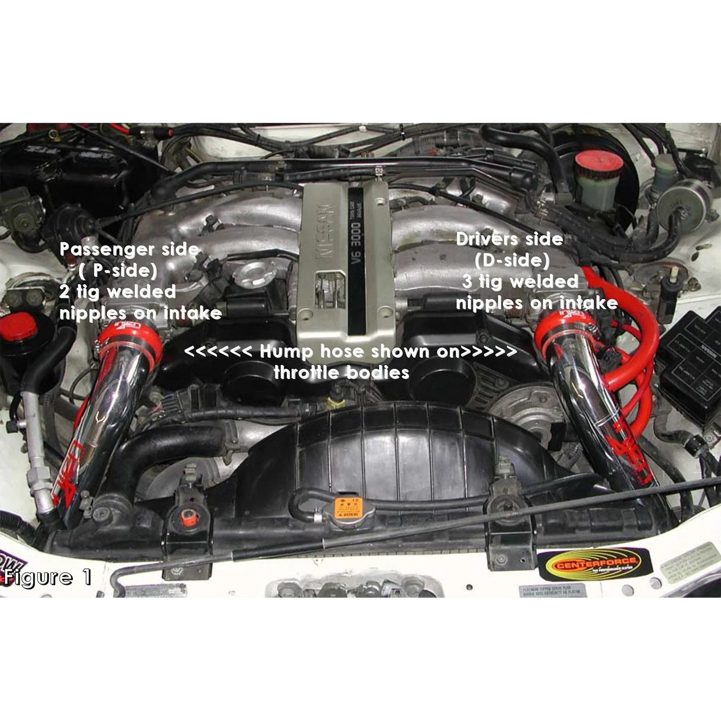 Injen 90-96 Pipe Only Intake System 300Z Non Turbo Polished Short Ram Intake