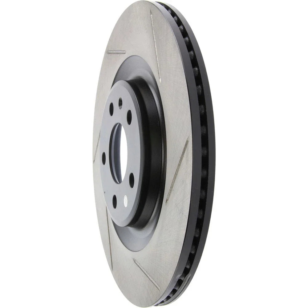 StopTech Power Slot 12-13 Audi A6 Quattro/11-12 A7 Quattro / 10-13 S4 Rear Left Slotted Rotor