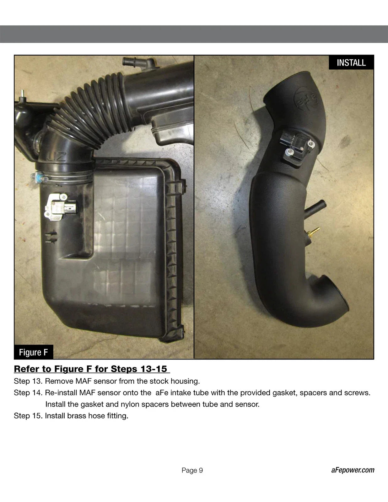 aFe MagnumFORCE Intake Stage-2 Si Pro DRY S 05-09 Lexus GX 470/Toyota 4Runner V8 4.7L *RACE ONLY*