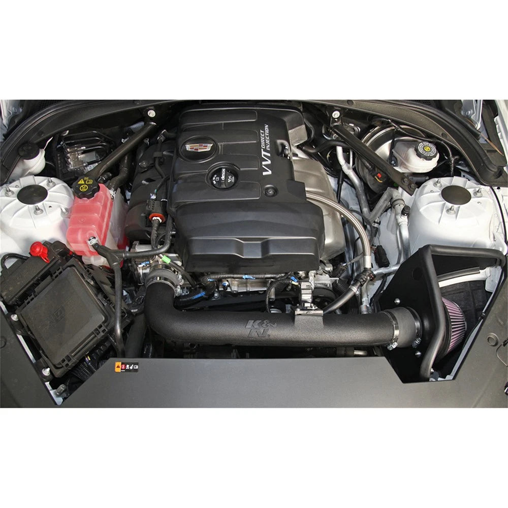 K&N 63 Series AirCharger Performance Intake Kit 13-15 Cadillac ATS 2.5L L4 F/I