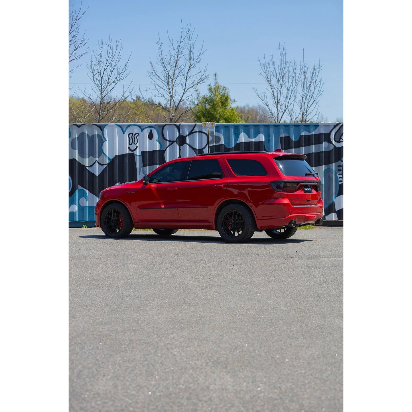MBRP 2011+ Dodge Durango T304SS 3.0in Cat-Back Dual Rear Exit Exhaust w/ Carbon Fiber Tips