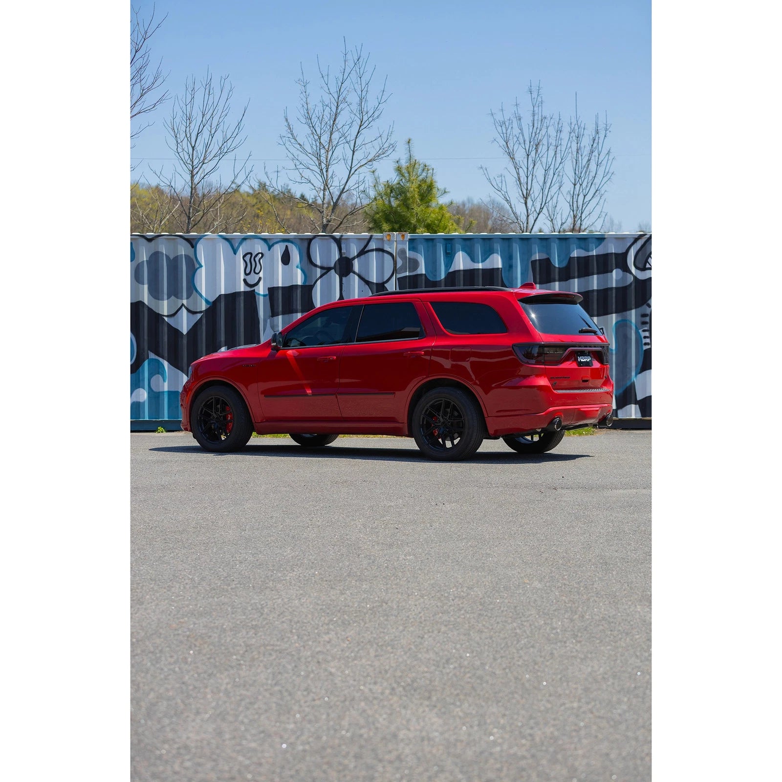 MBRP 2011+ Dodge Durango T304SS 3.0in Cat-Back Dual Rear Exit Exhaust w/ Carbon Fiber Tips