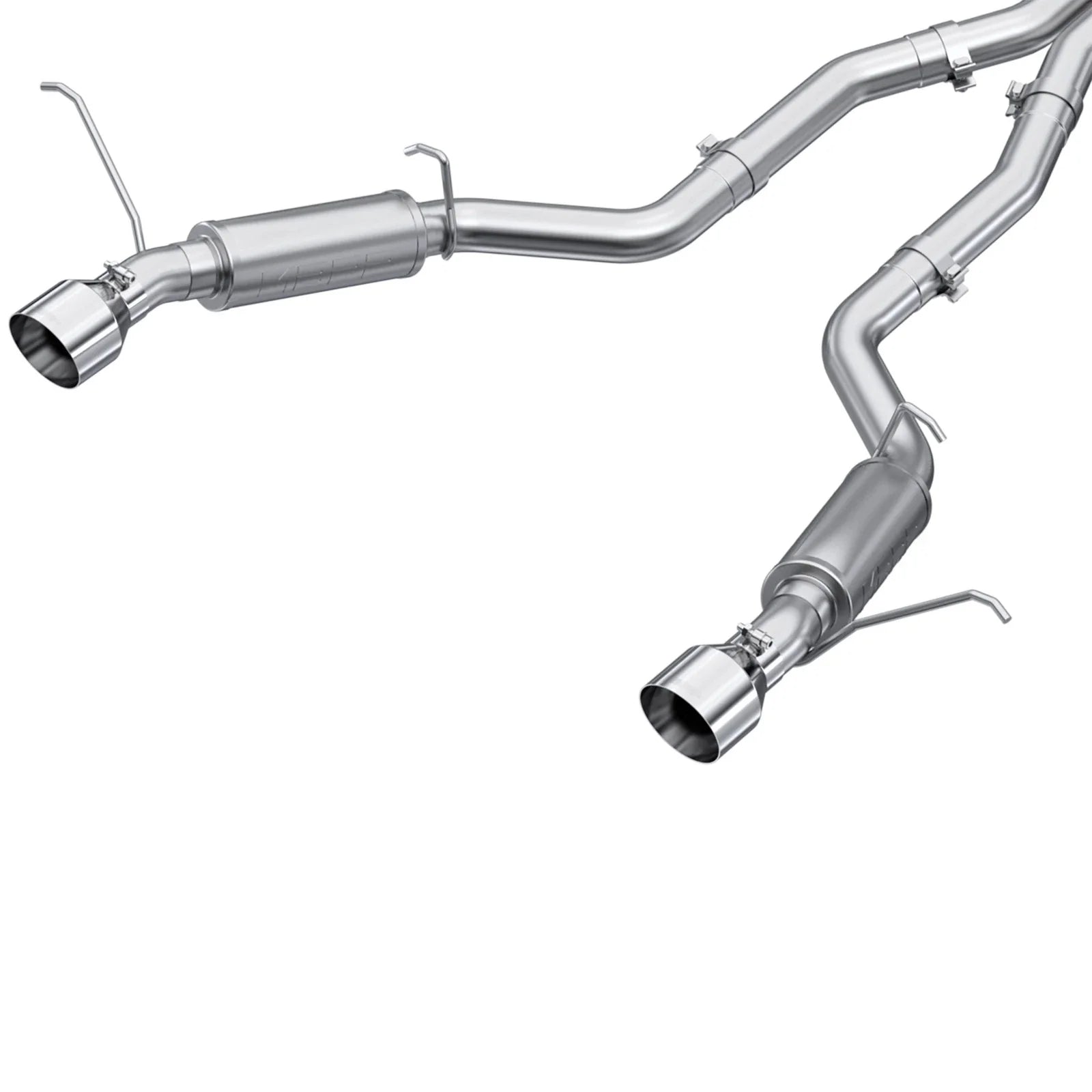 MBRP 2012+ Jeep Grand Cherokee SRT 6.4L 3in Dual Rear Exit Aluminized Catback Exhaust - T304 Tips
