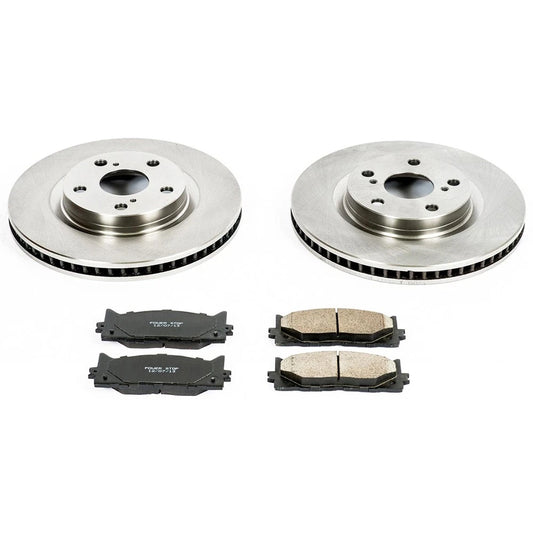 Power Stop 13-18 Lexus ES300h Front Autospecialty Brake Kit