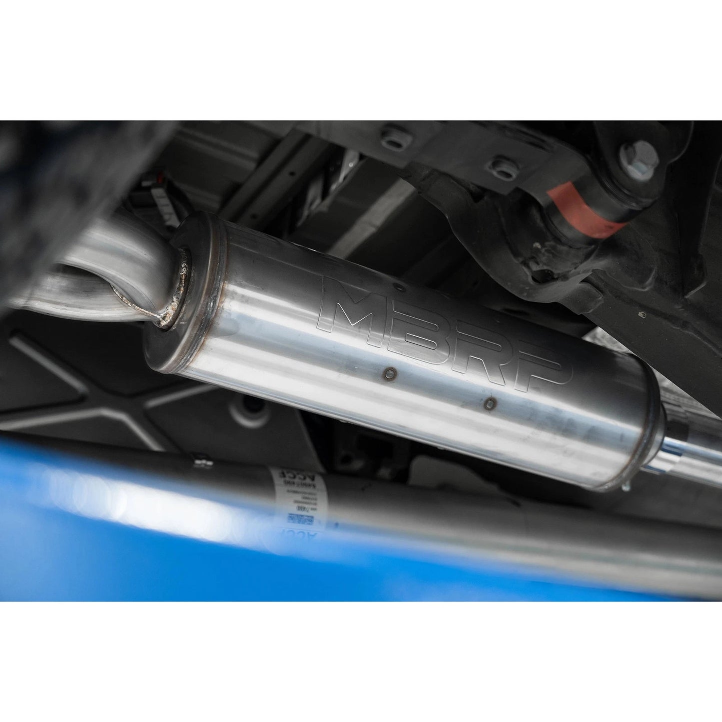 MBRP 22-23 Chevrolet/ GMC 1500 Silverado/ Sierra ZR2/AT4X 6.2L 2.5in Turn Down 3in Cat Back Exhaust