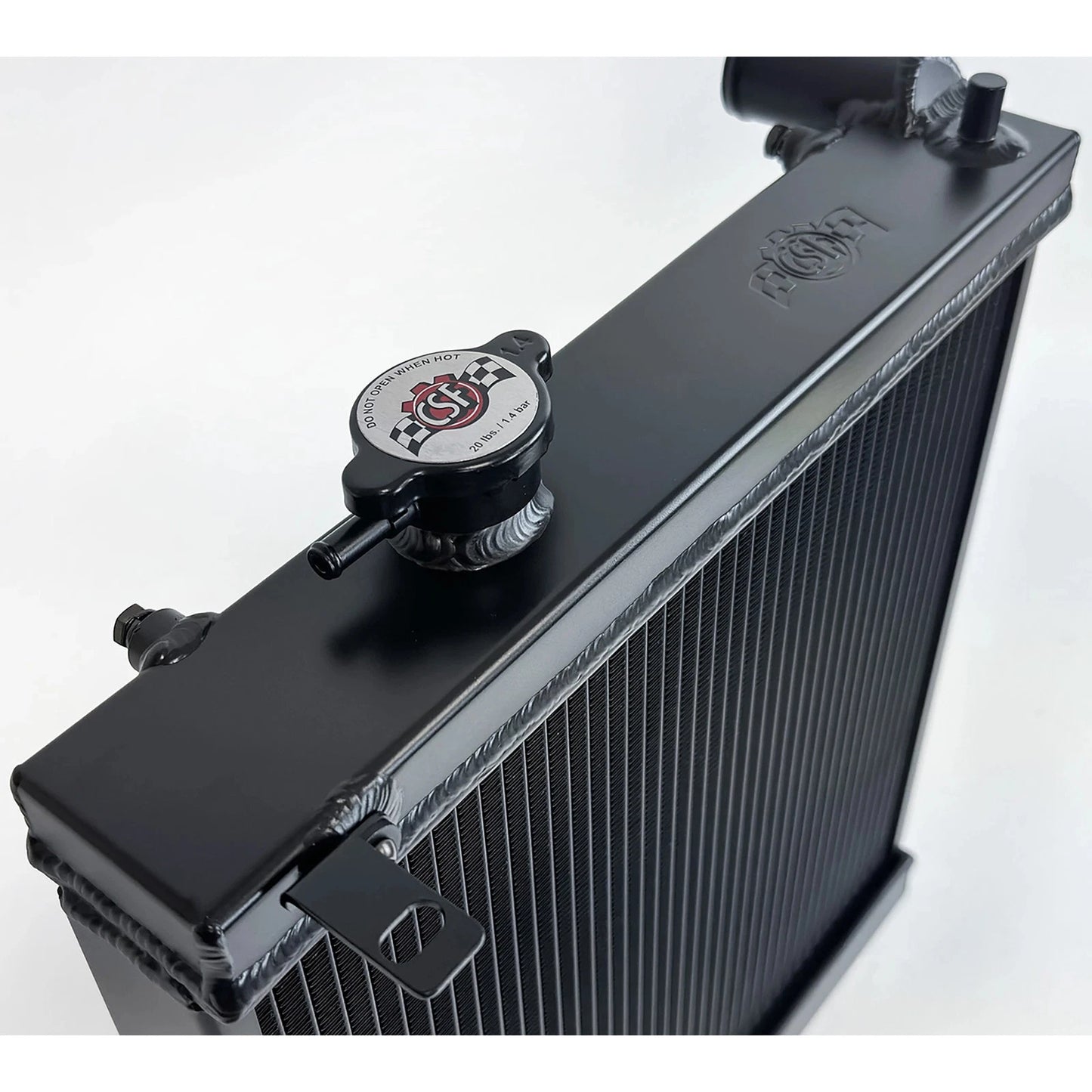 CSF 03-07 Mitsubishi Lancer EVO 7/8/9 1/2 Size Radiator - Black