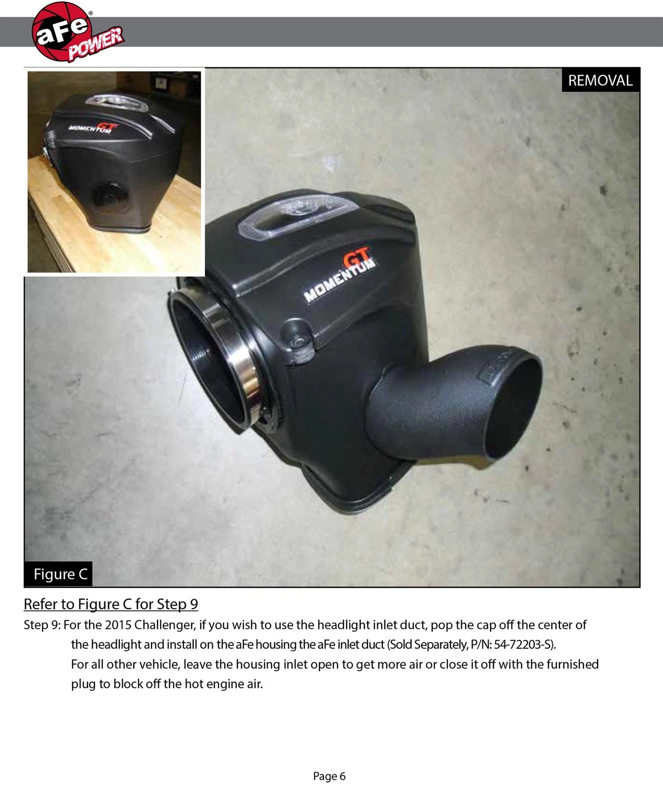 aFe Momentum GT Pro 5R Stage-2 Intake System 11-15 Dodge Challenger/Charger V6-3.6L