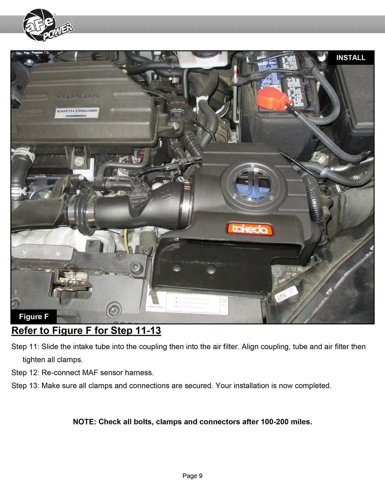 aFe Momentum GT Pro Dry S Cold Air Intake System 17-20 Honda CR-V 1.5L (t)