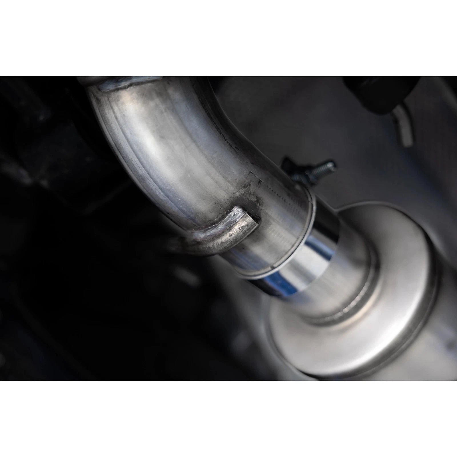 MBRP 24-26 Toyota Land Cruiser 2.4L 3in Cat-Back Single Rear High-Clearance Turn Down - T304