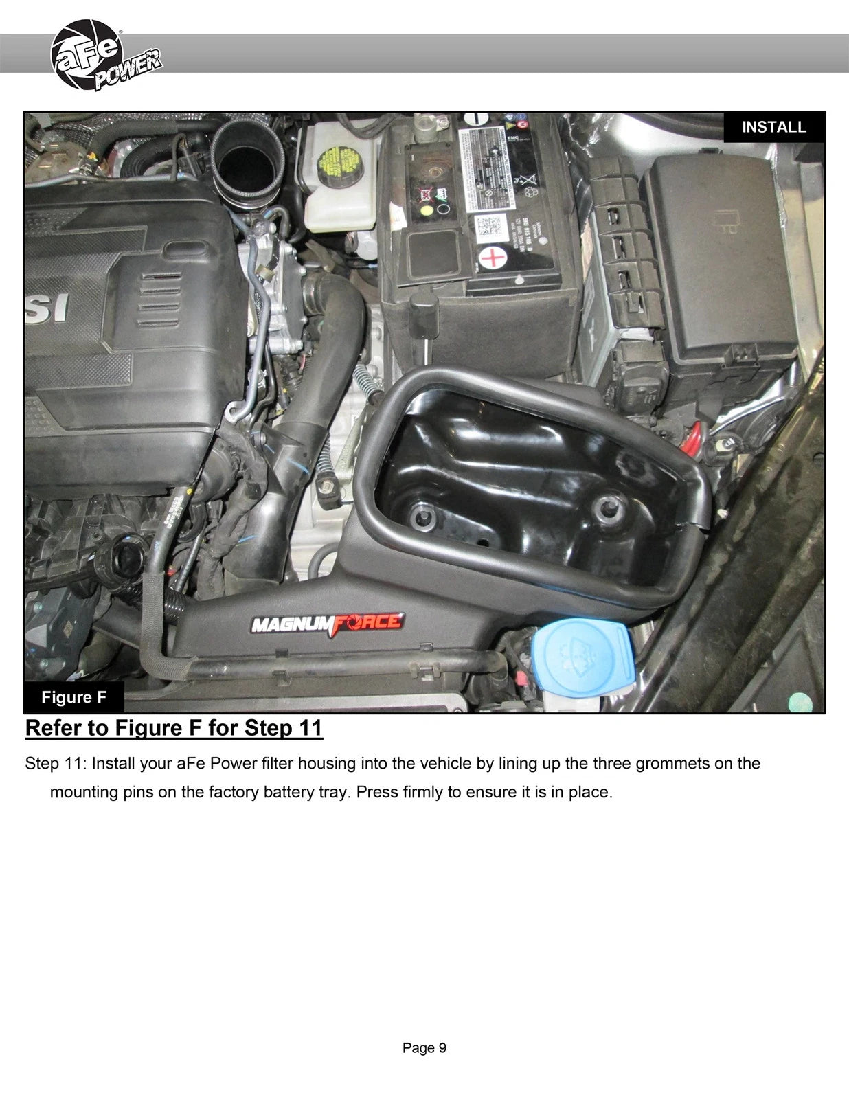 aFe Magnum FORCE Stage-2 Pro 5R Cold Air Intake System 15-19 Volkswagen GTI (MKVII) L4-2.0L (t)