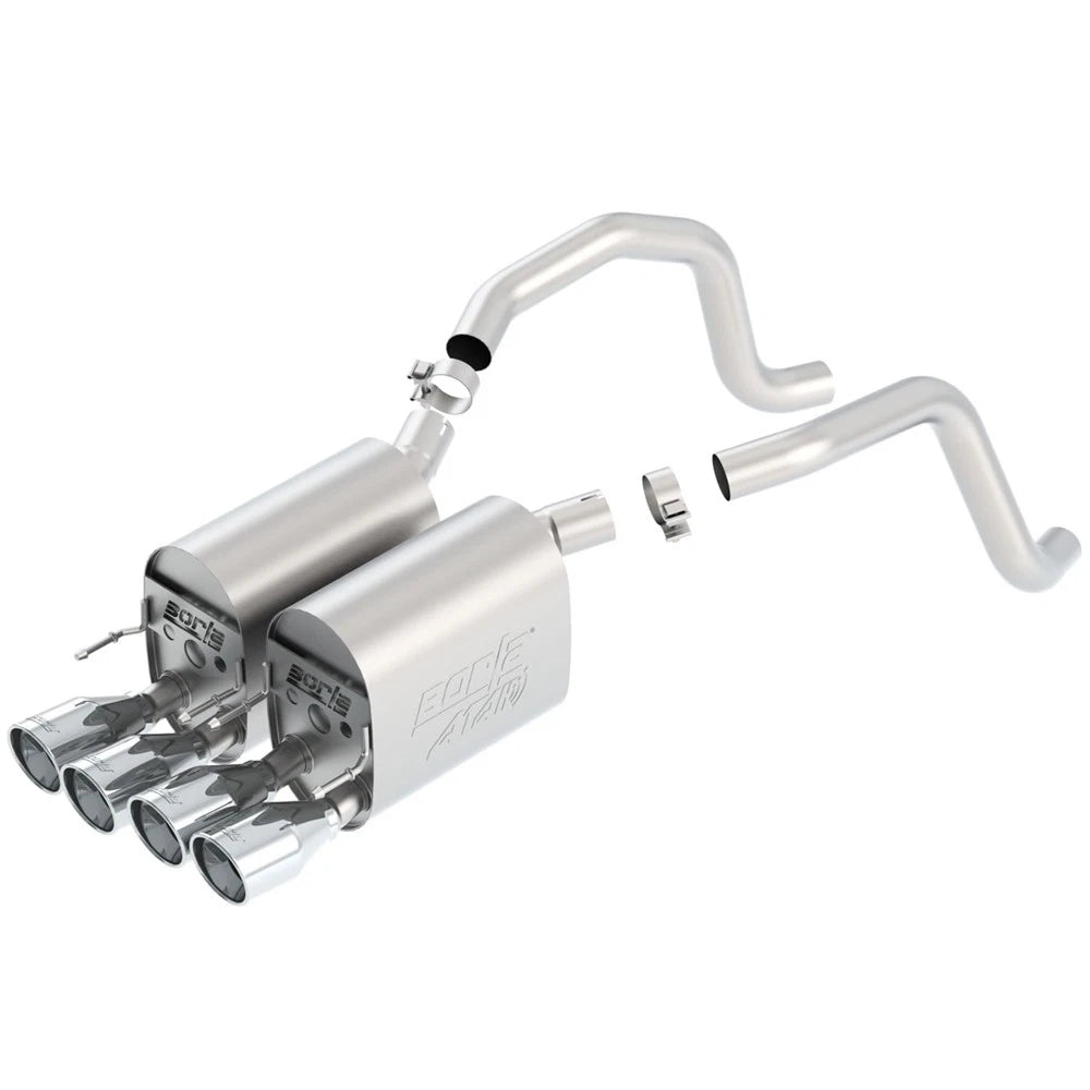 Borla 05-08 Chevrolet Corvette Coupe/Conv 6.0L/6.2L 8cyl Aggressive ATAK Exhaust (rear section only)