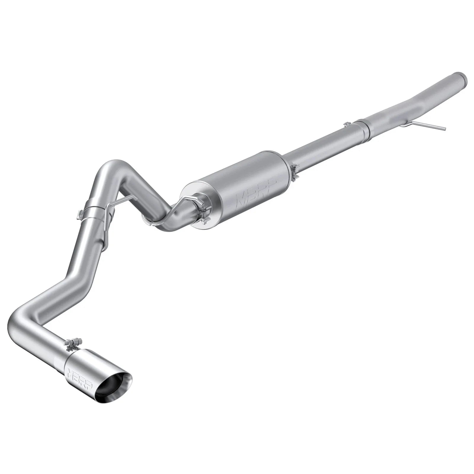 MBRP 2024 Ford Ranger T304 SS Single Side Outlet 3in Cat Back Exhaust