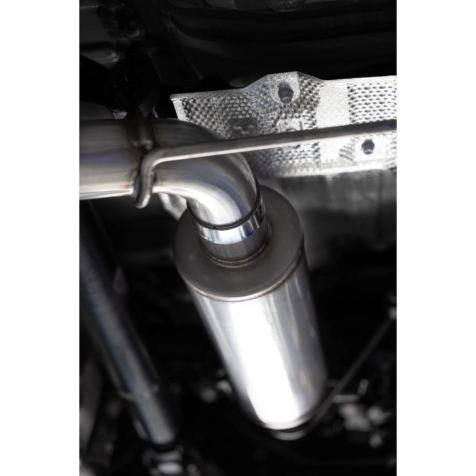 MBRP 24-26 Toyota Land Cruiser 2.4L 3in Cat-Back Single Rear High-Clearance Turn Down - T304