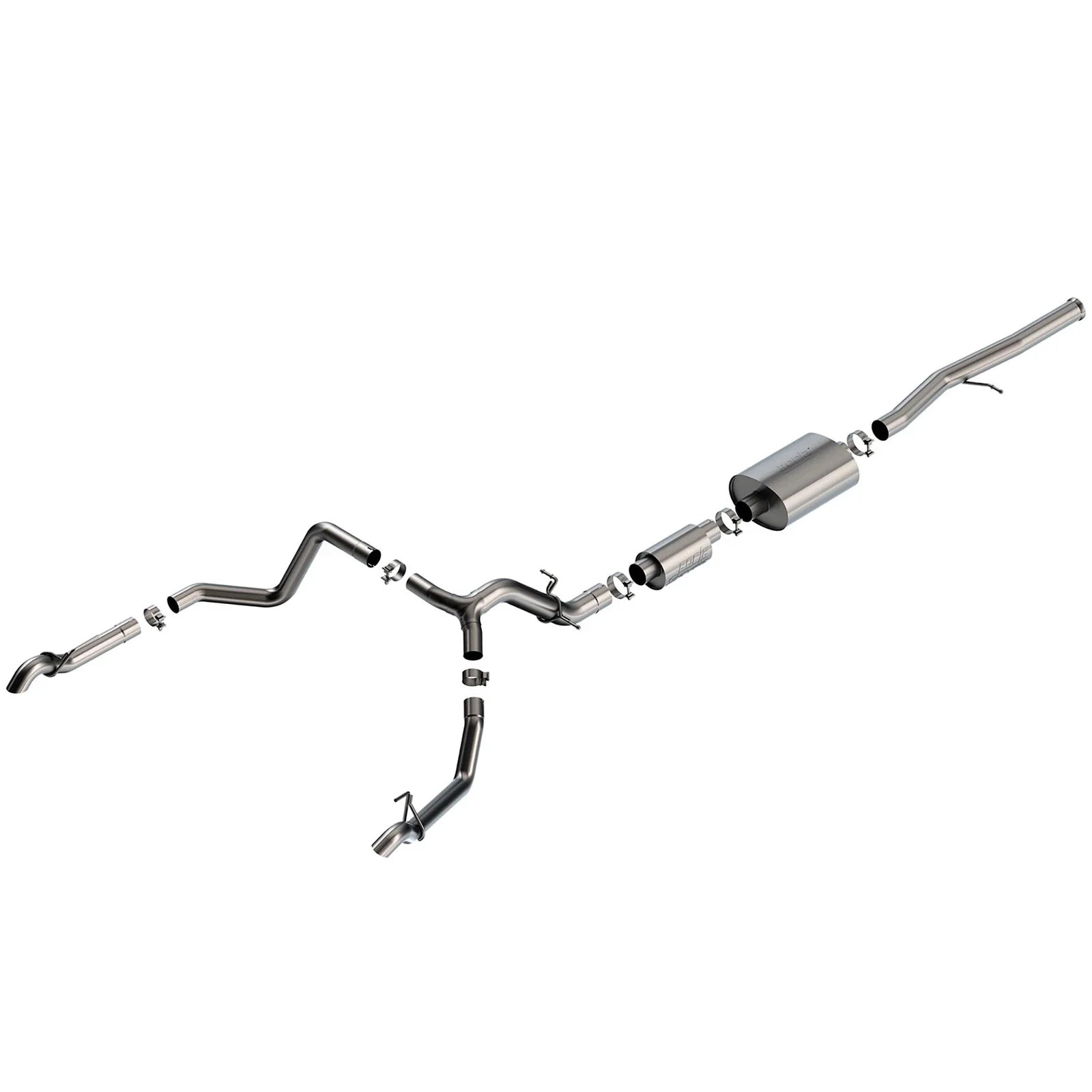 Borla 22-23 Chevrolet Silverado 1500 ZR2 & AT4X 6.2L CC SB 147.5in WB S-Type Cat-Back