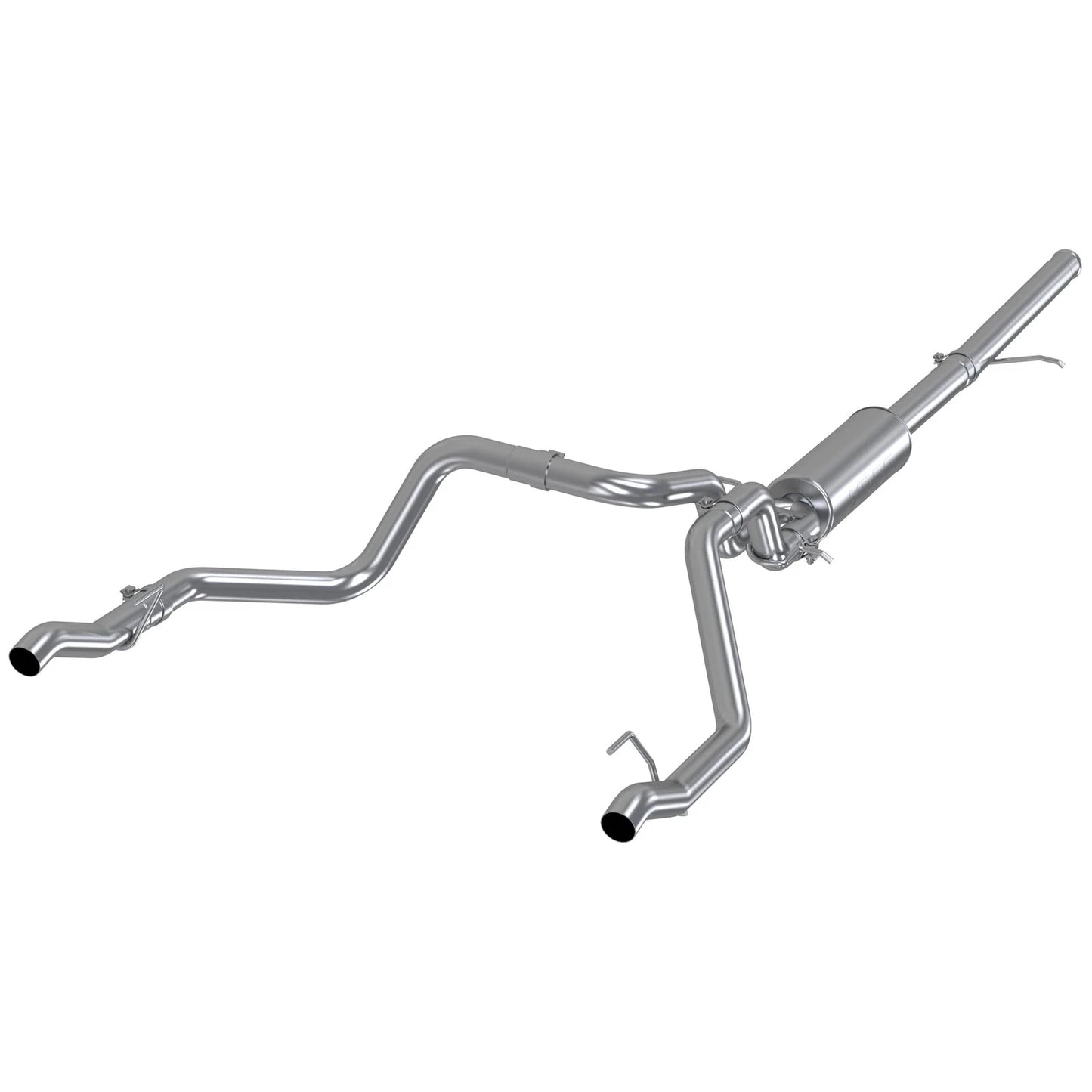 MBRP 2019 Chevrolet Silverado 1500 4.3L/5.3L 2.5in Cat Back Dual Rear Exit - T409