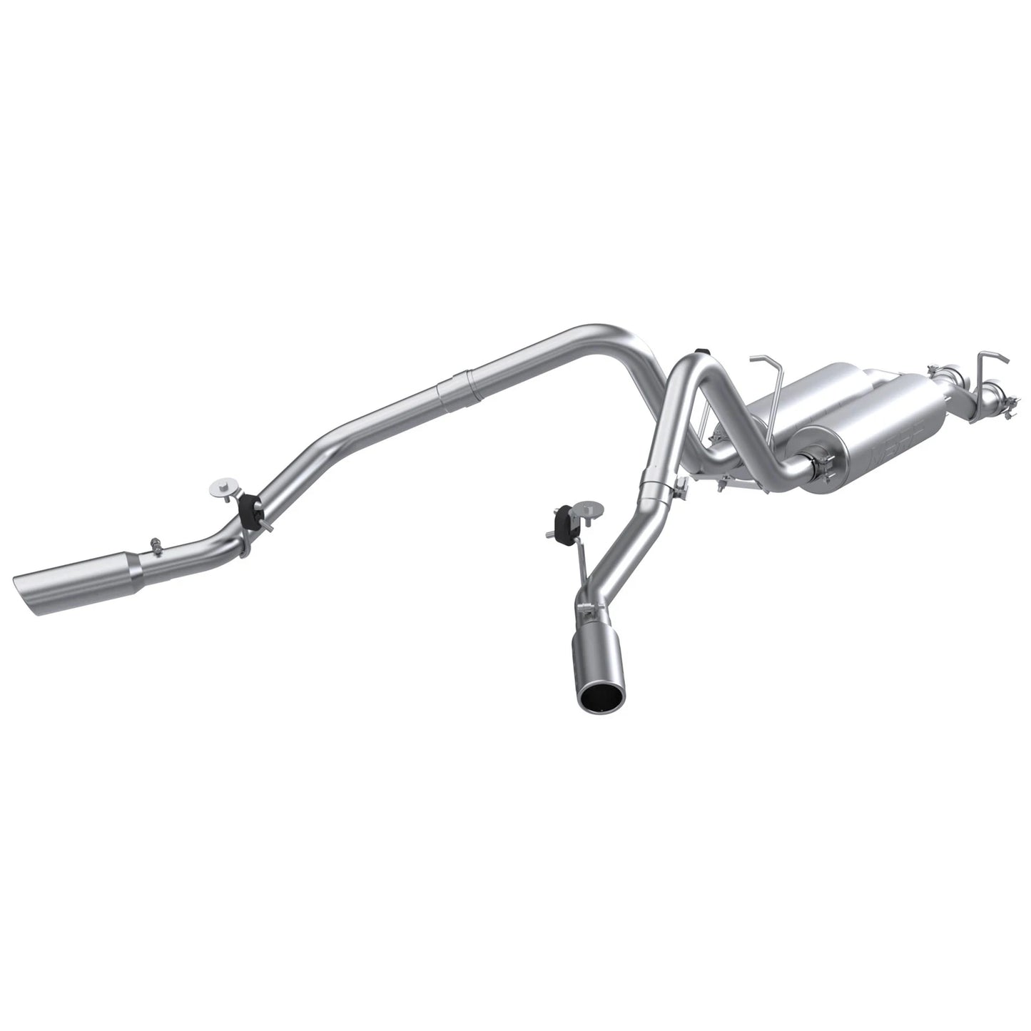 MBRP 2003-2007 Chev/GMC 2500 HD 6.0L CC-SB Cat Back Dual Split Side