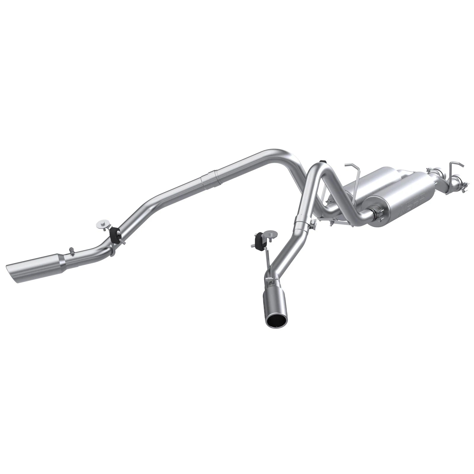 MBRP 2003-2007 Chev/GMC 2500 HD 6.0L CC-SB Cat Back Dual Split Side