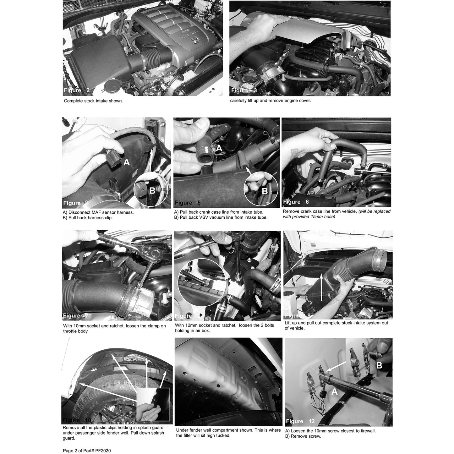 Injen 07-20  Toyota Tundra 5.7L V8 Polished Cold Air Intake