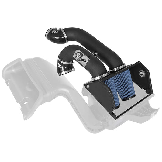 aFe Magnum FORCE Stage-2XP Intake w/3-1/2in Black Housing Pro 5R Filter 2017 Ford F-150 V6 3.5L (tt)