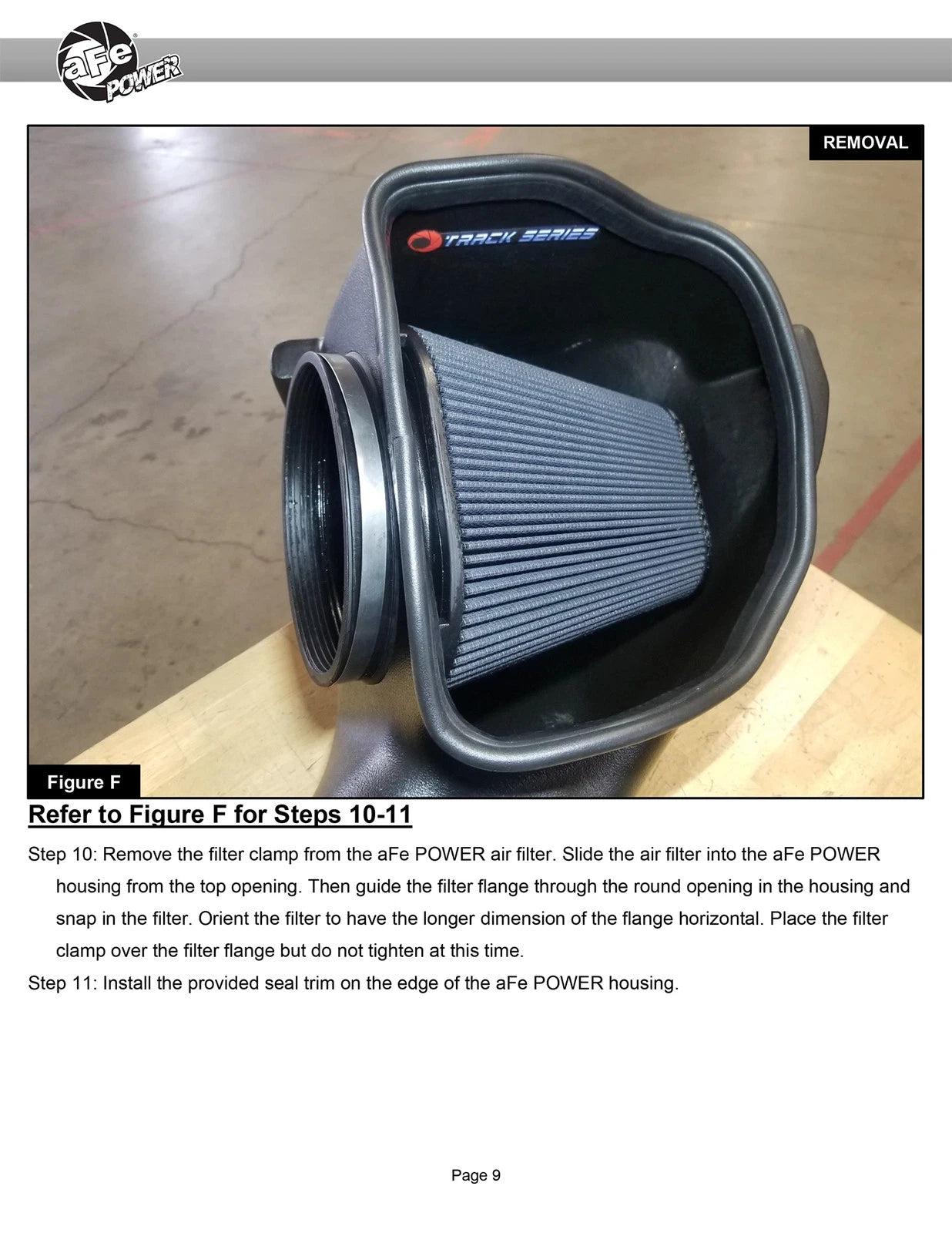 aFe 23-24 Ford F150 Raptor R Supercharged Red Carbon Track Series Air Intake w/ P5R Filter (MOQ 24)