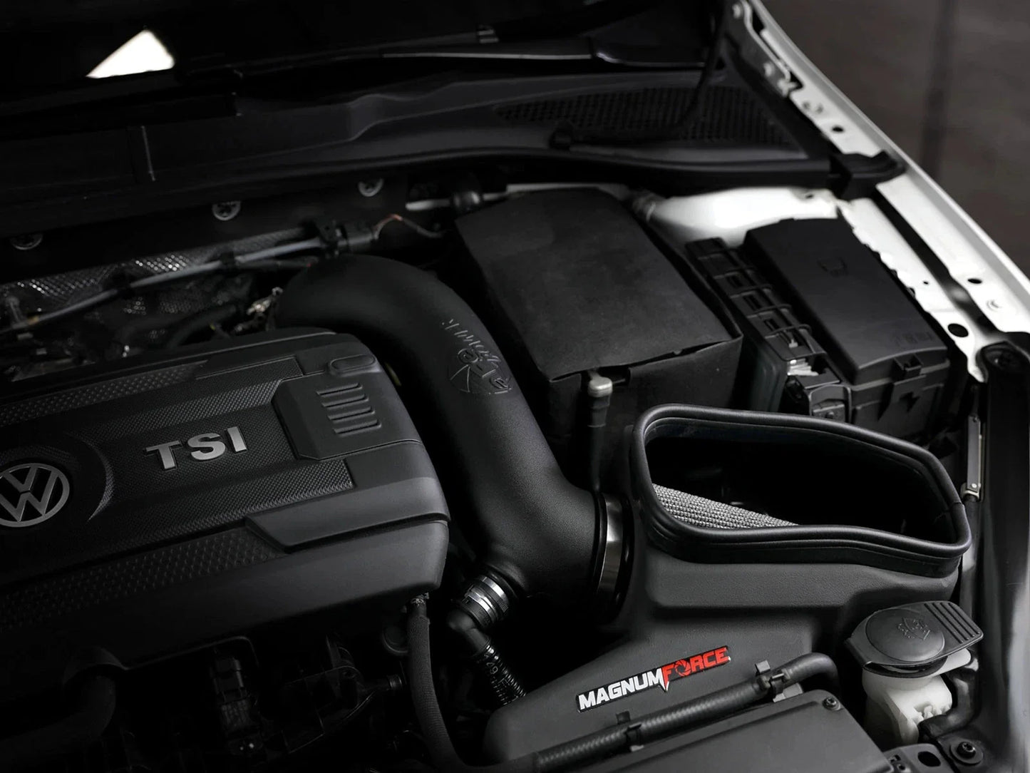 aFe Magnum FORCE Stage-2 Pro Dry S Cold Air Intake System 15-19 Volkswagen GTI (MKVII) L4-2.0L (t)