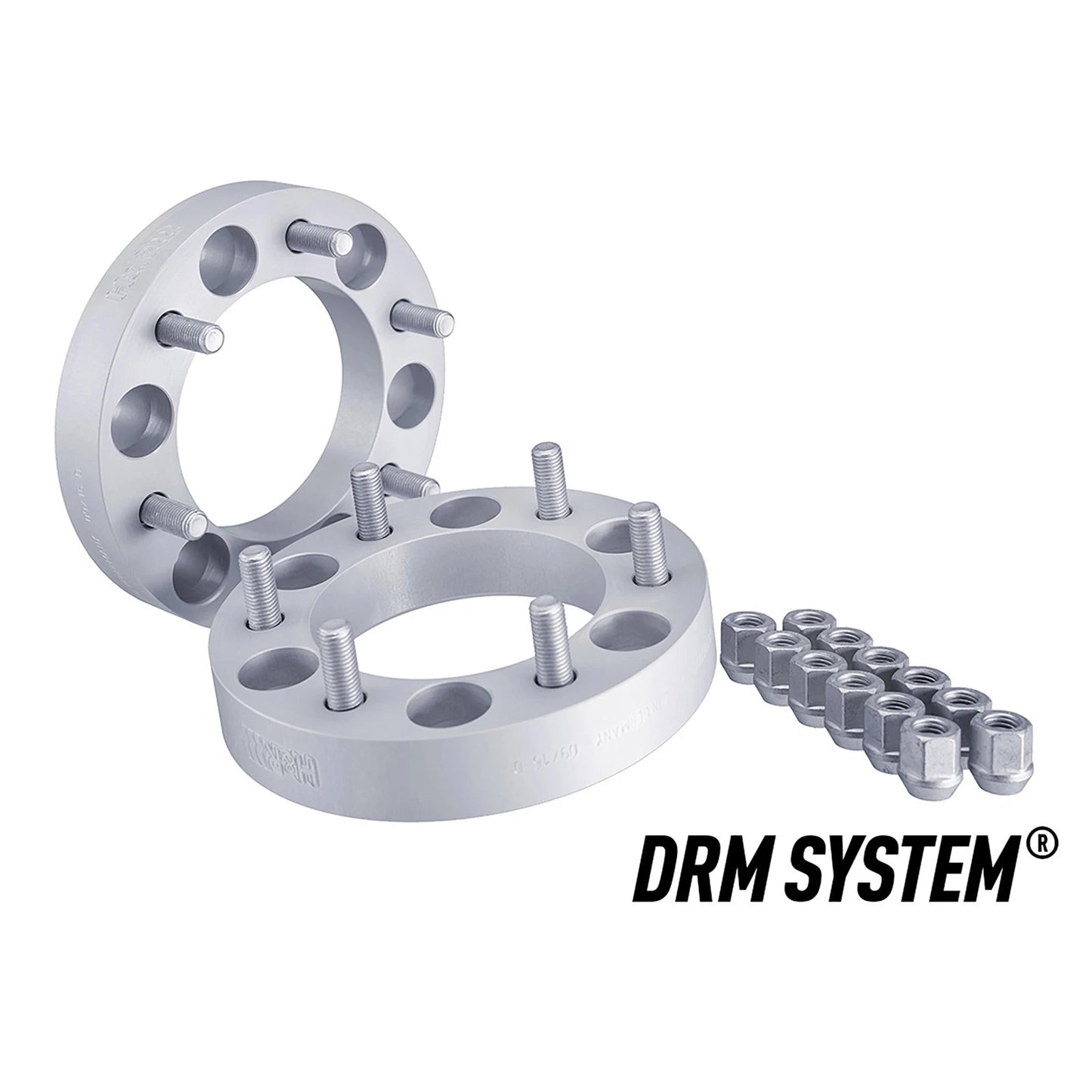 H&R Trak+ 35mm DR Spacer Bolt Pattern 6/139.7 CB 106mm Bolt Thread 12x1.5 - Black