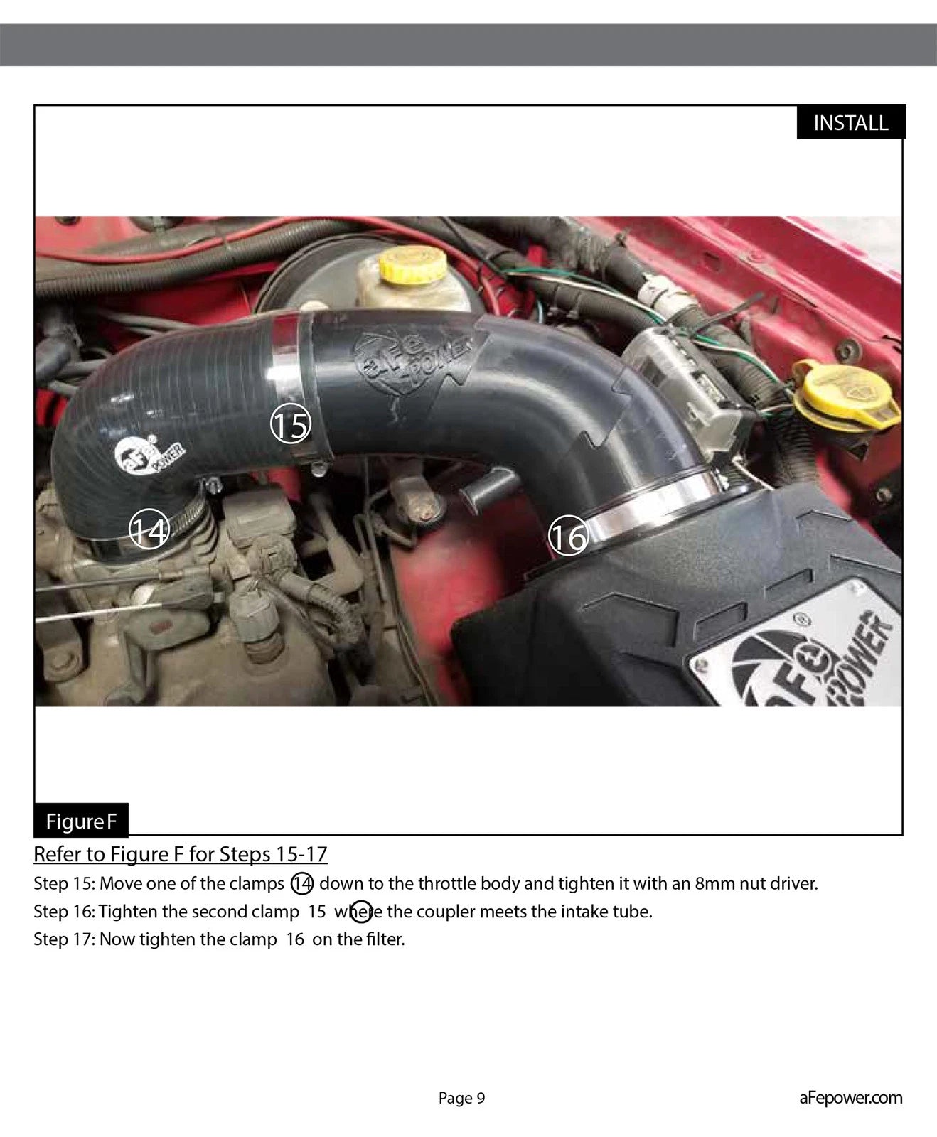 aFe Momentum ST Pro 5R Cold Air Intake System 91-01 Jeep Cherokee (XJ) I6 4.0L