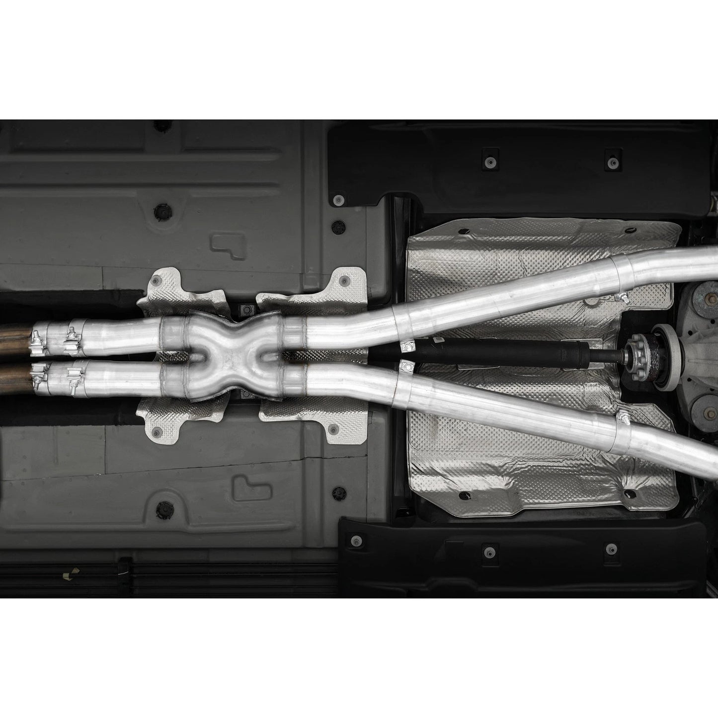 MBRP 15-Up Challenger 5.7L / 17-Up 6.2L/6.4L 3in Race Series Cat-Back w/ Quad Tips AS Exhaust