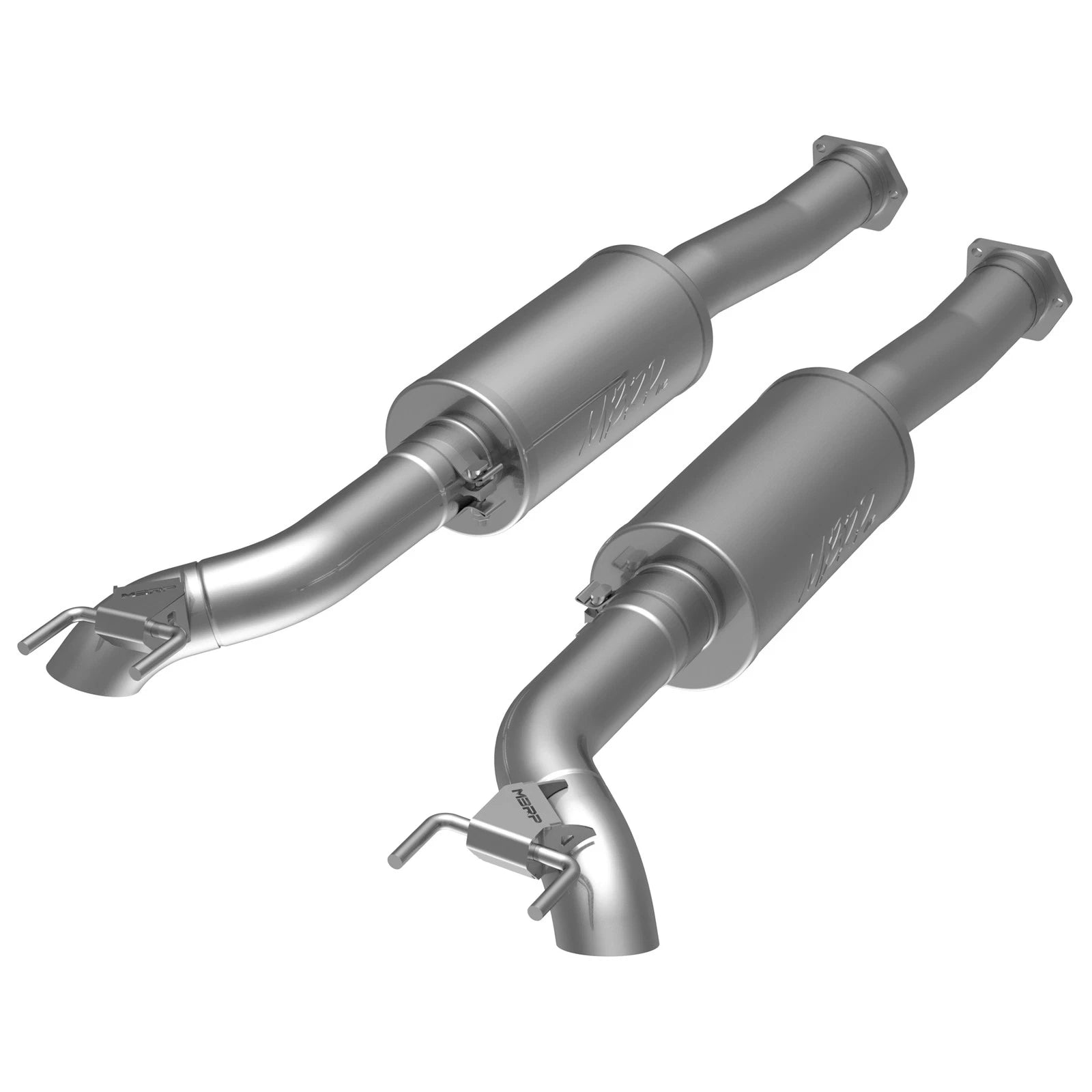MBRP 03-18 Mercedes-Benz W463A G-Class 3in Cat Back Dual Turn Down T304