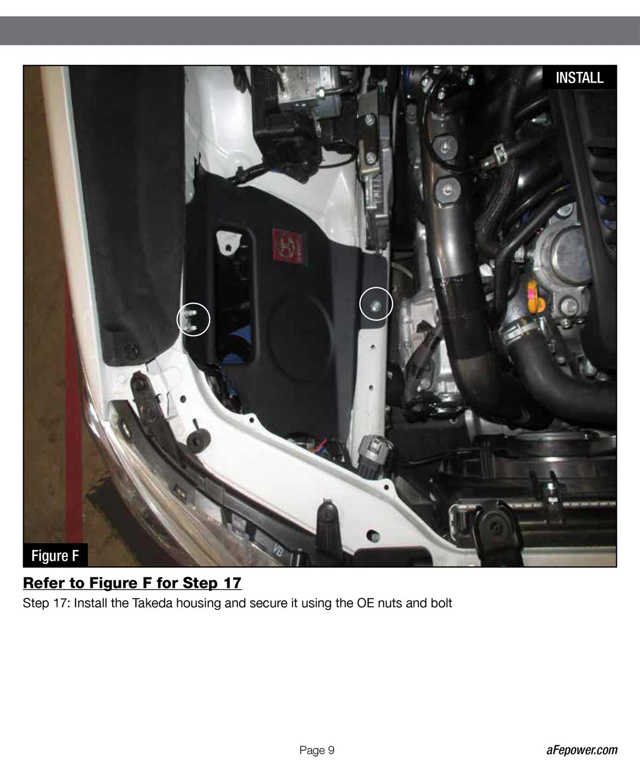 aFe Takeda Stage-2 PRO DRY S Cold Air Intake System 15-18 Subaru WRX H4 2.0L (t)