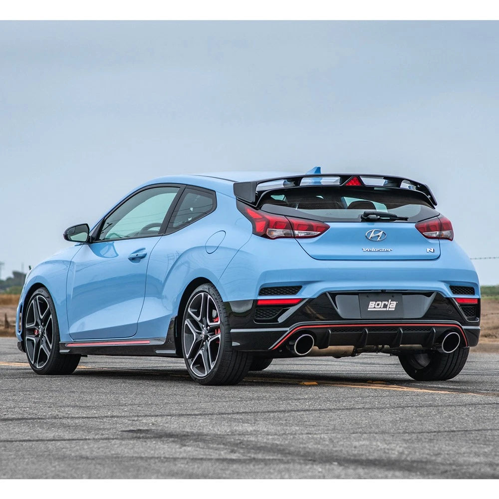 Borla 19-20 Hyundai Veloster N 2.0L I4 MT FWD 2DR 3in ATAK CatBack Exhaust w/ SS Tips