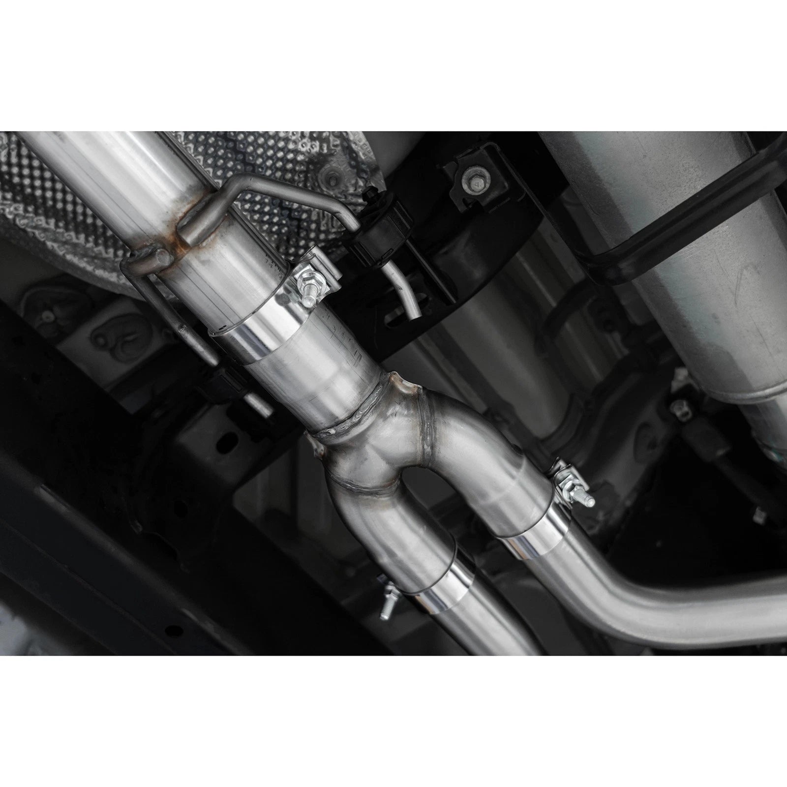MBRP 2022 Toyota Tundra 3.5L Dual Cat-back 4in Single Side Exit Rolled Tip - Aluminized Steel