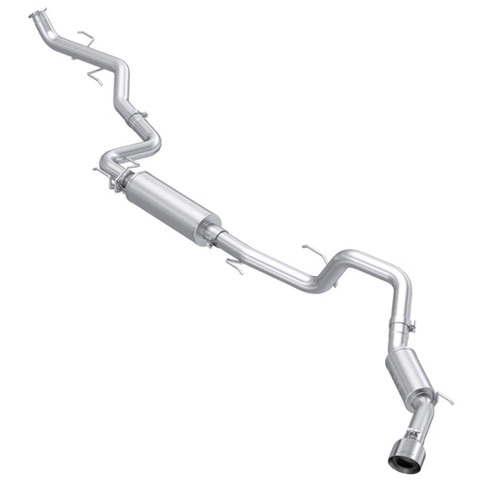 MBRP 2024 Toyota Tacoma T304 Stainless Steel 3in Cat-Back Single Side Exit