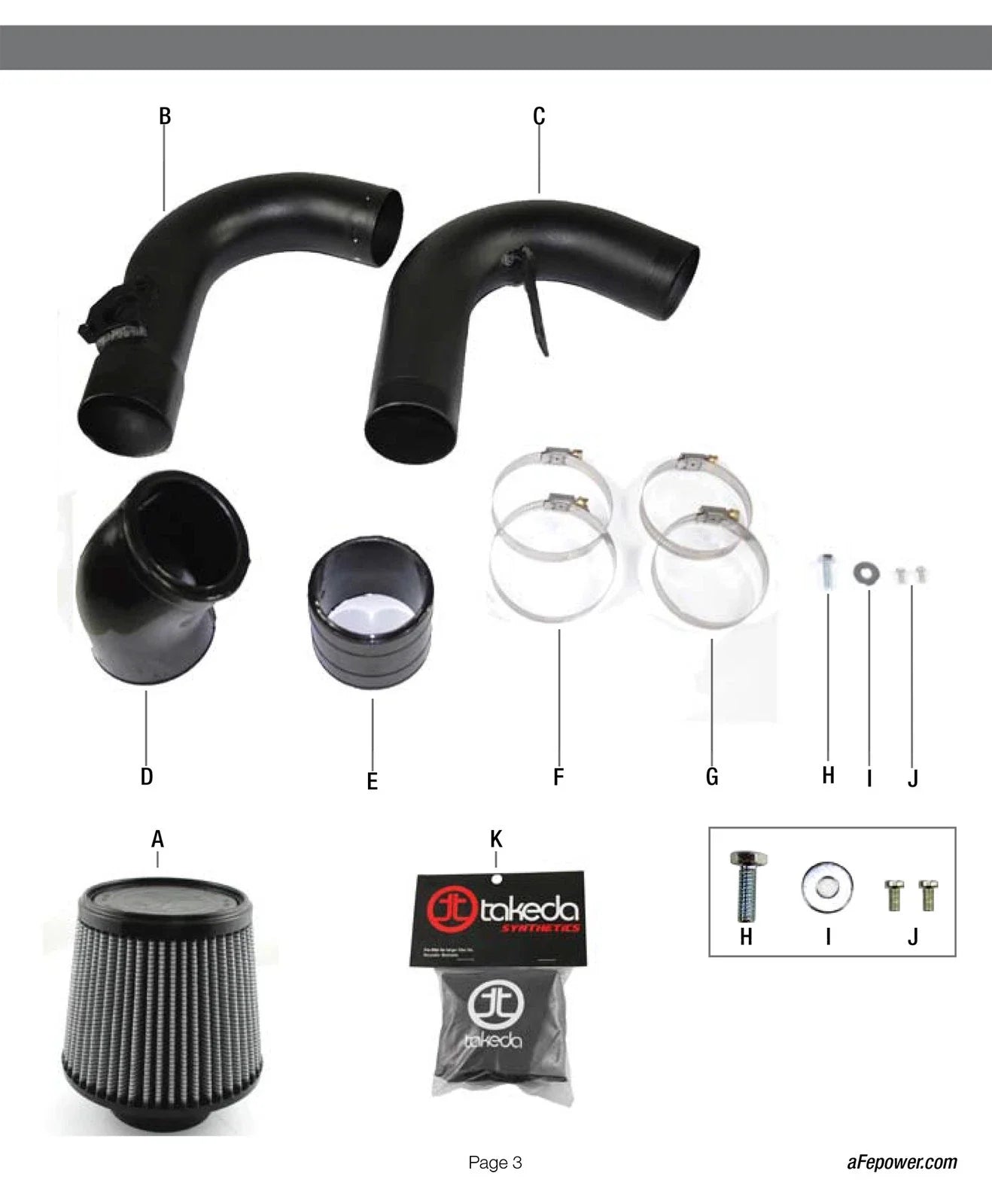 aFe Takeda Intakes Stage-2 PDS AIS PDS Mazda 3 10-11 L4-2.5L (blk)