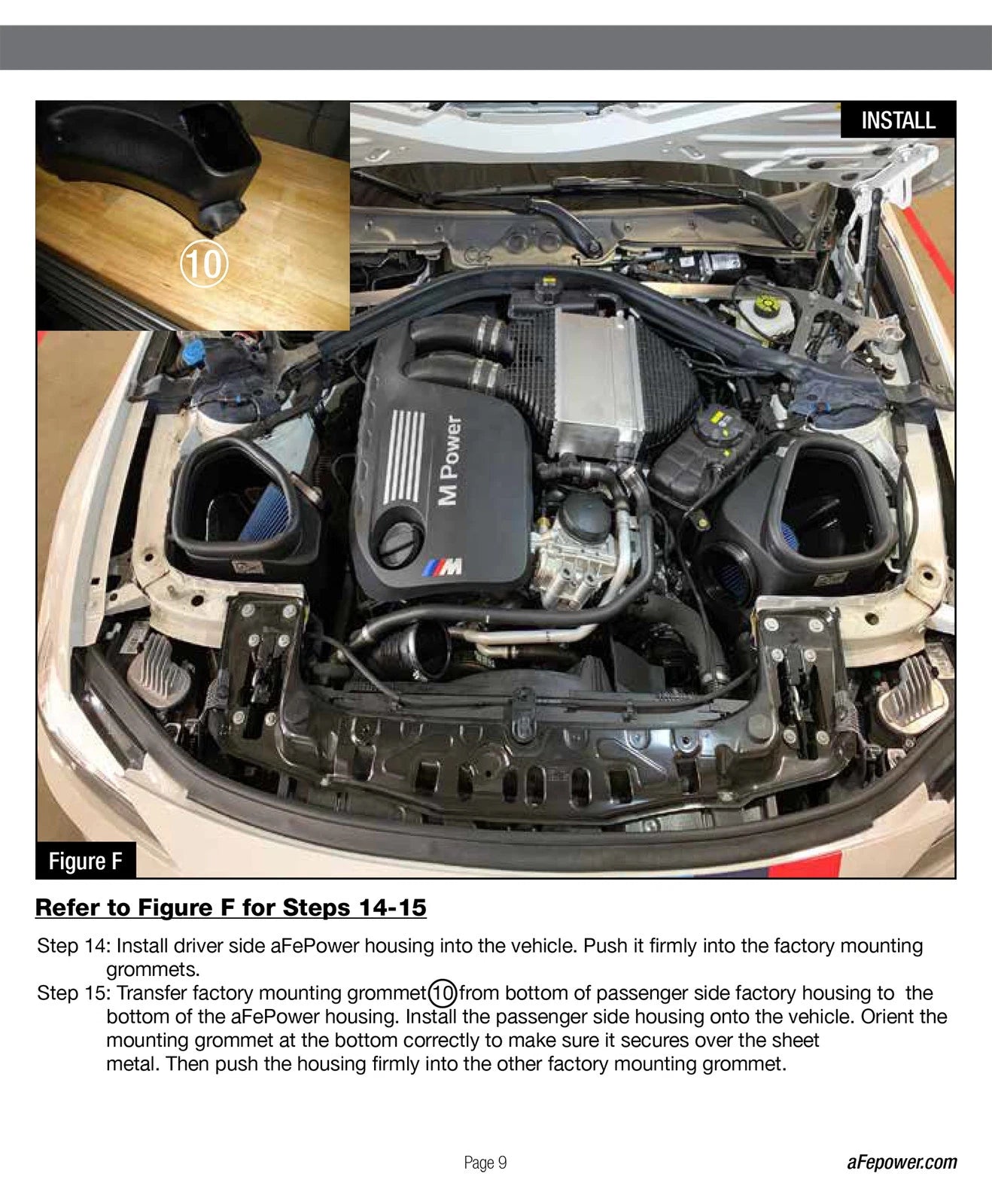aFe POWER Magnum FORCE Stage-2 Pro 5R Cold Air Intake System 15-19 BMW M3/M4 3.0L
