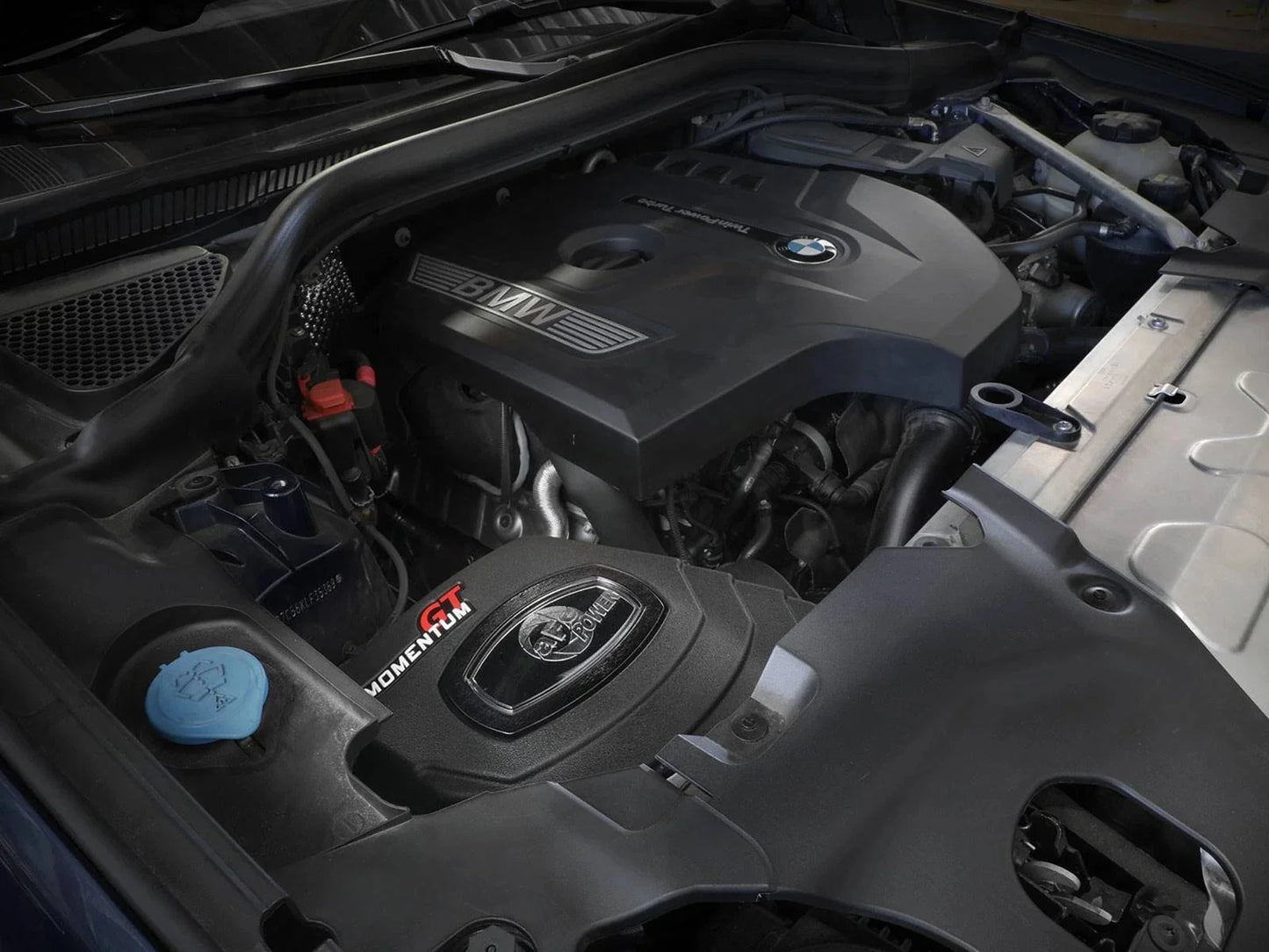 aFe Momentum GT Cold Air Intake System w/Pro Dry S Filter 17-21 BMW 530 L4-2.0L