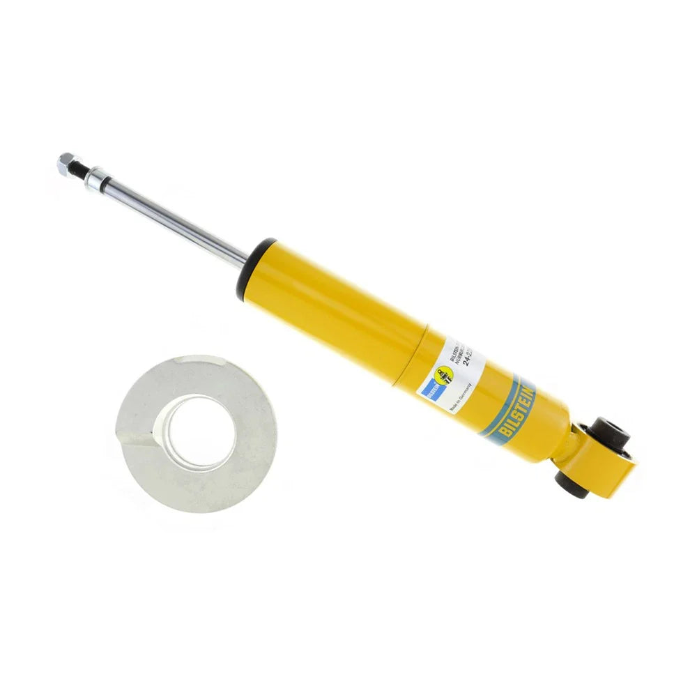 Bilstein B6 Series HD 46mm Monotube Shock Absorber - Lower-Eye 12.1mm, Upper-Stem, Yellow