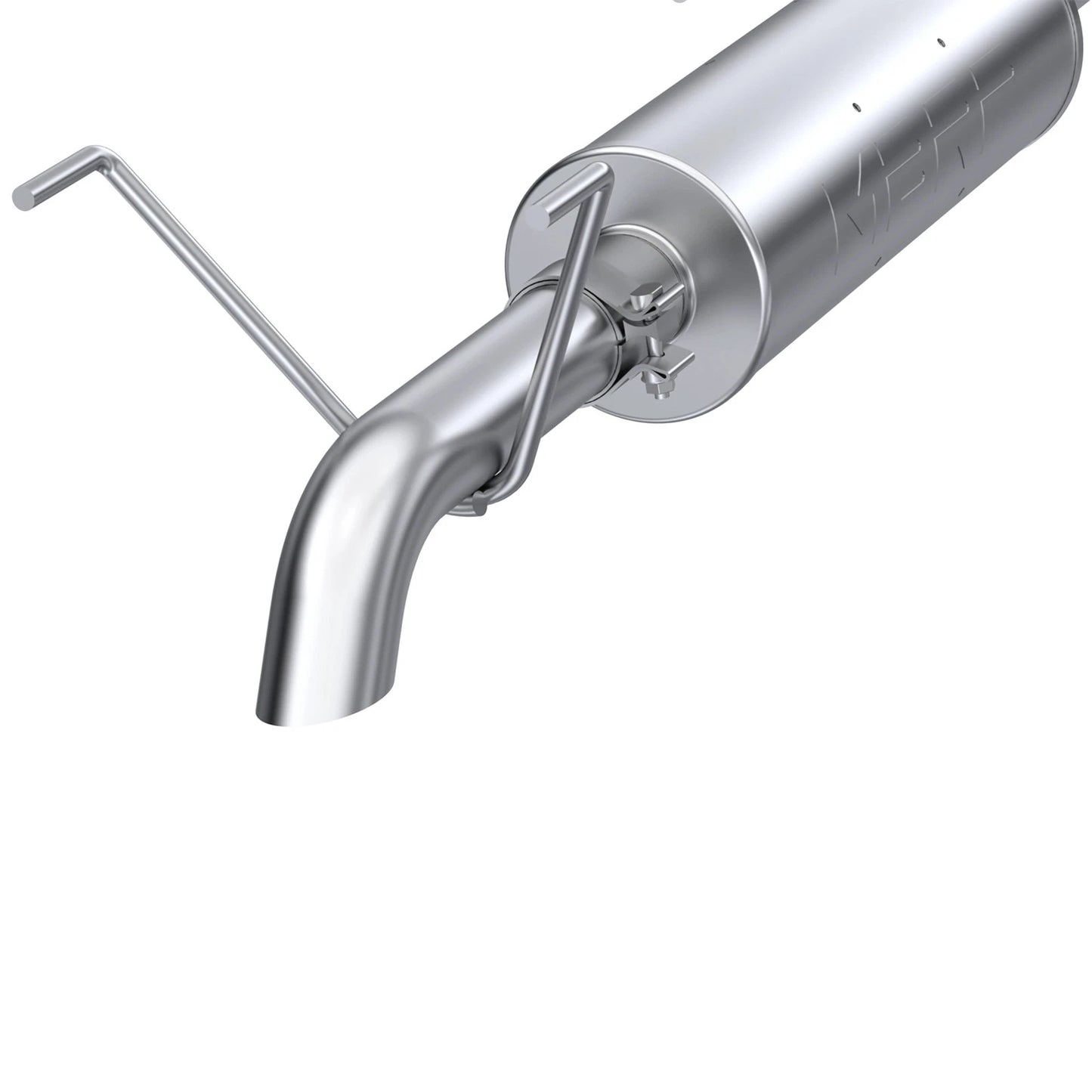 MBRP 05-11 Toyota Tacoma 4.0L EC/CC-SB Cat Back Turn Down Single Side T409 Exhaust