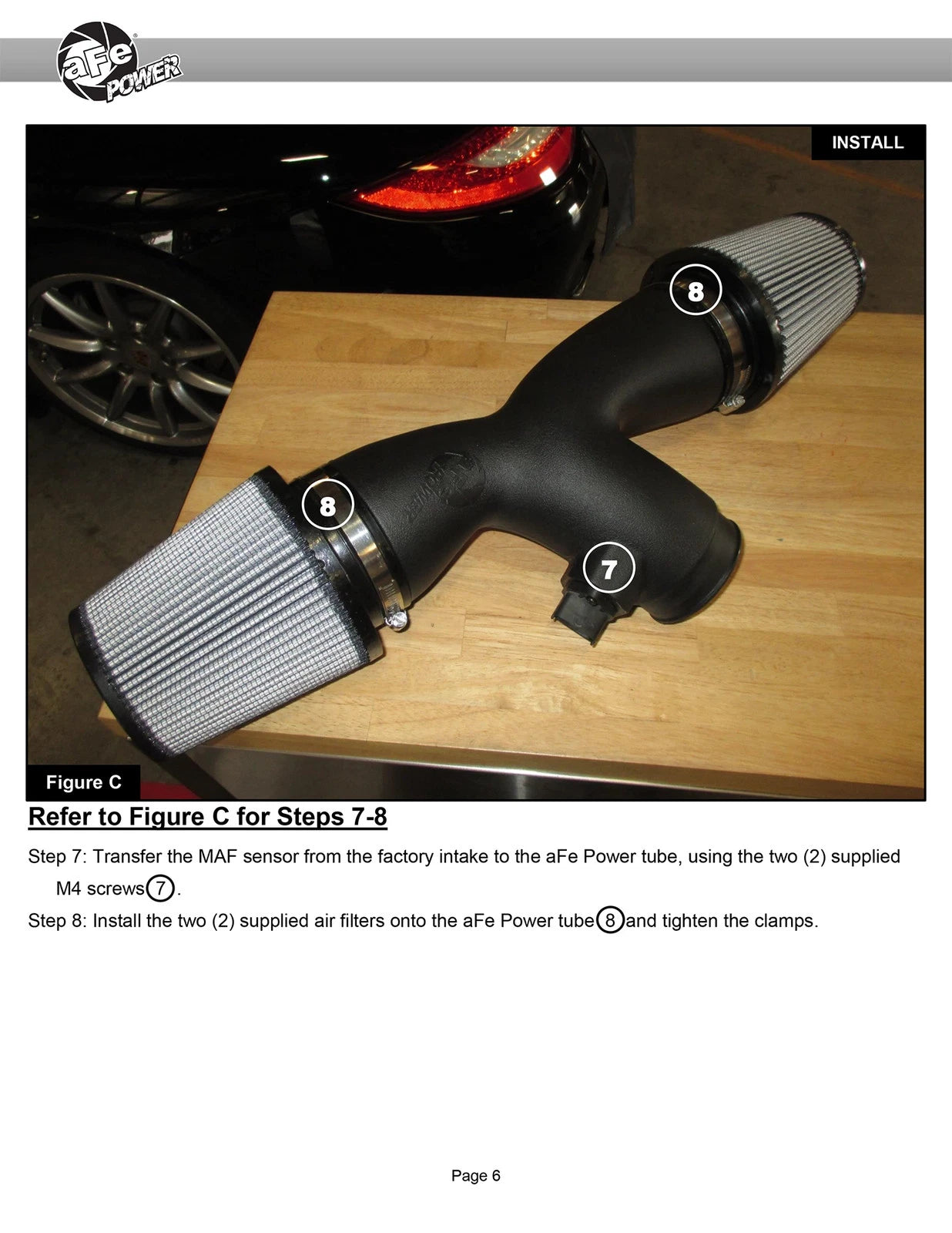 aFe Magnum Force Stage-2Si Cold Air Intake System w/ Pro 5R Media 09-12 Porsche 911 Carrera(997)