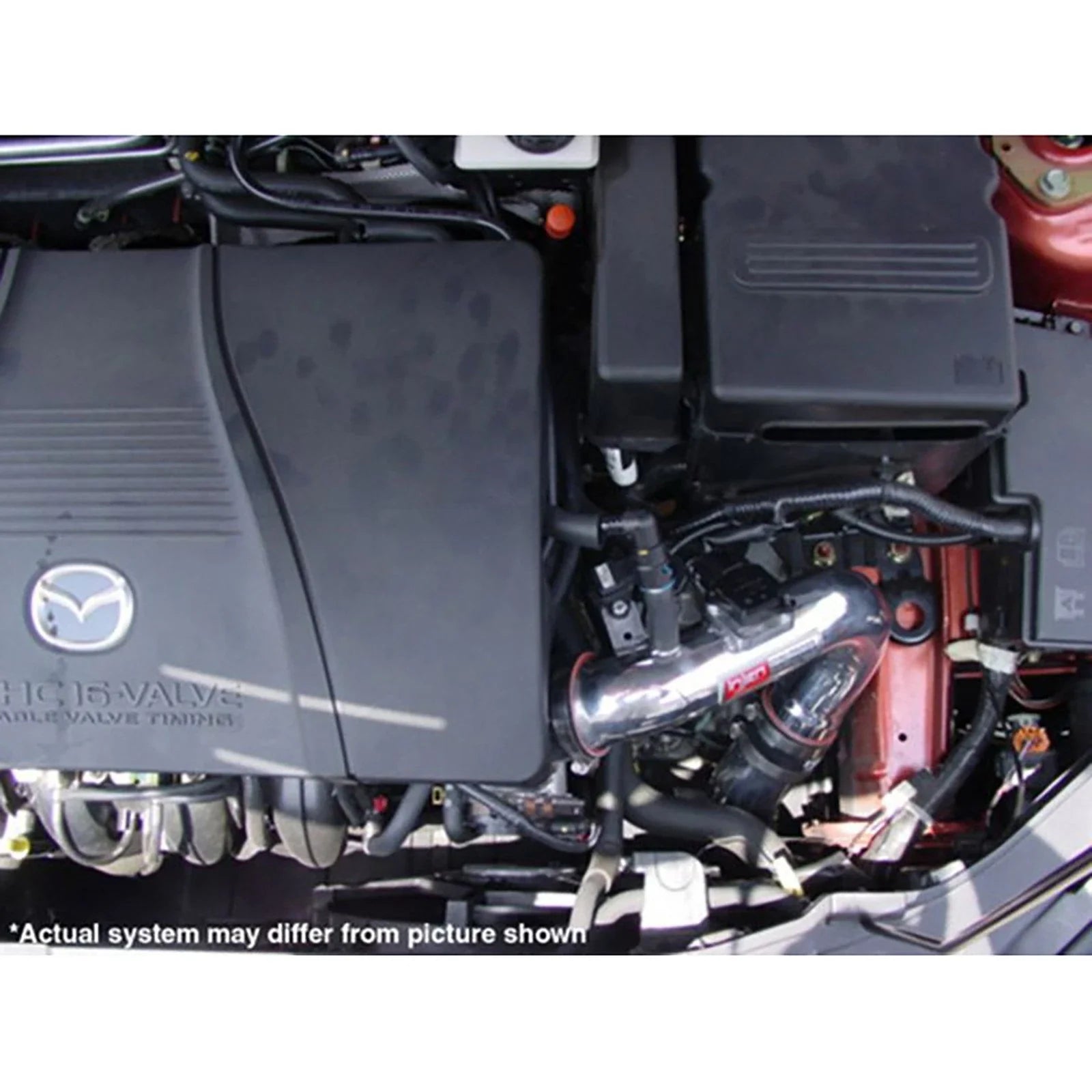 Injen 04-09 Mazda 3 2.0L 2.3L 4cyl (Carb for 2004 Only) Black Cold Air Intake **Special Order**