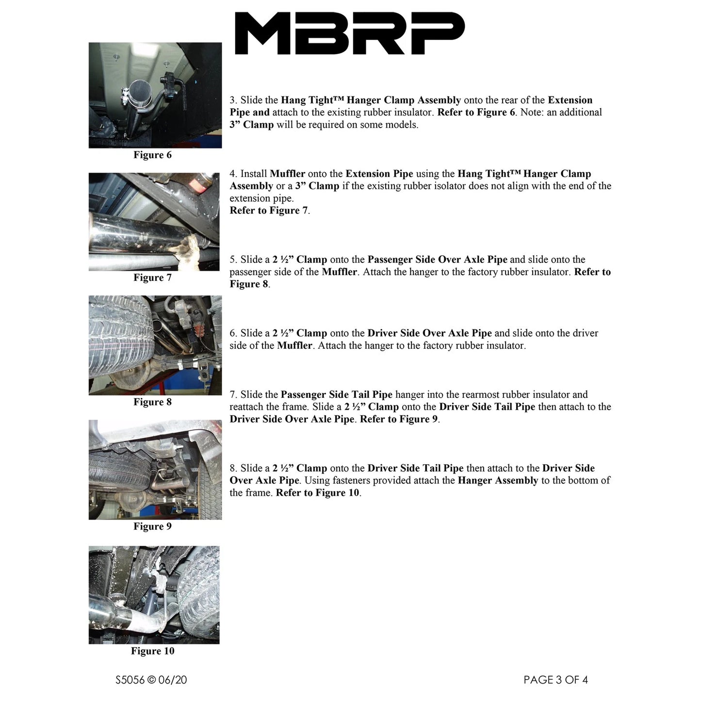 MBRP 2009 Chev/GMC 1500 4.8/5.3L EC/CC (excluding 8 bed) Cat Back Dual Split Side