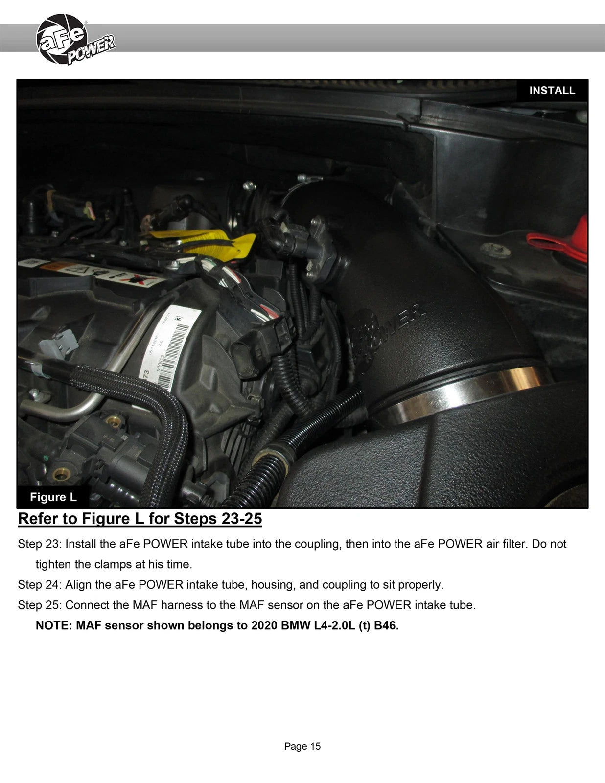 aFe 15-19 MINI Cooper S (F55/F56) L4 2.0L(t) Momentum GT Cold Air Intake System w/ Pro DRY S Filter